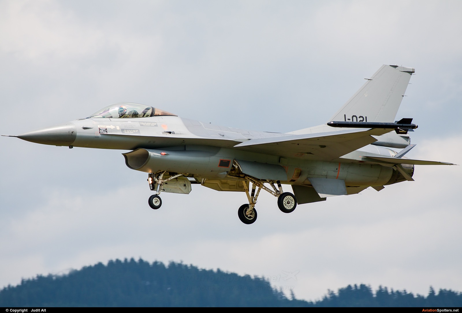 Netherlands - Air Force  -  F-16AM Fighting Falcon  (J-021) By Judit Alt (Judit)