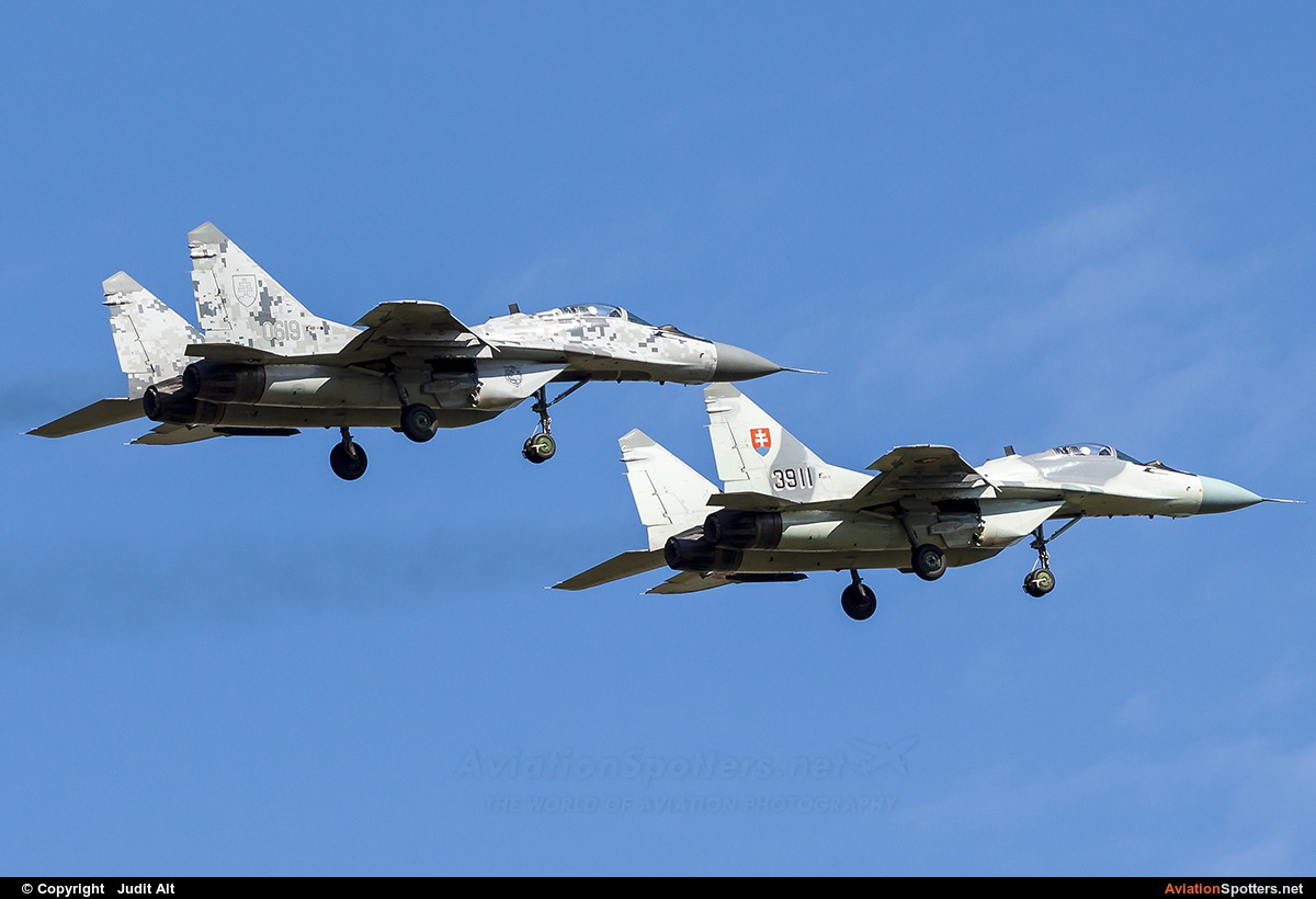 Slovakia - Air Force  -  MiG-29AS  (0619) By Judit Alt (Judit)
