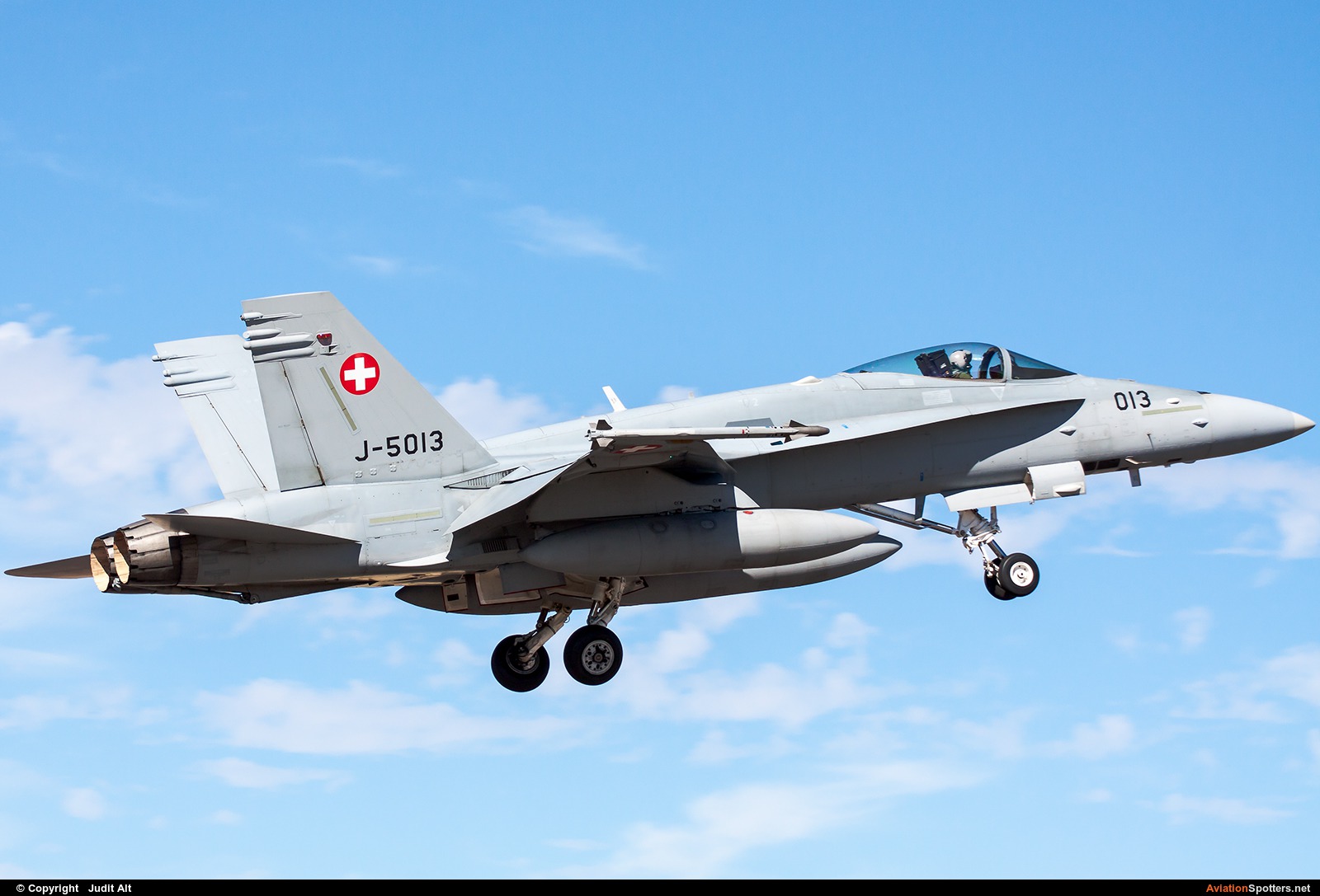 Switzerland - Air Force  -  F-A-18C Hornet  (J-5013) By Judit Alt (Judit)