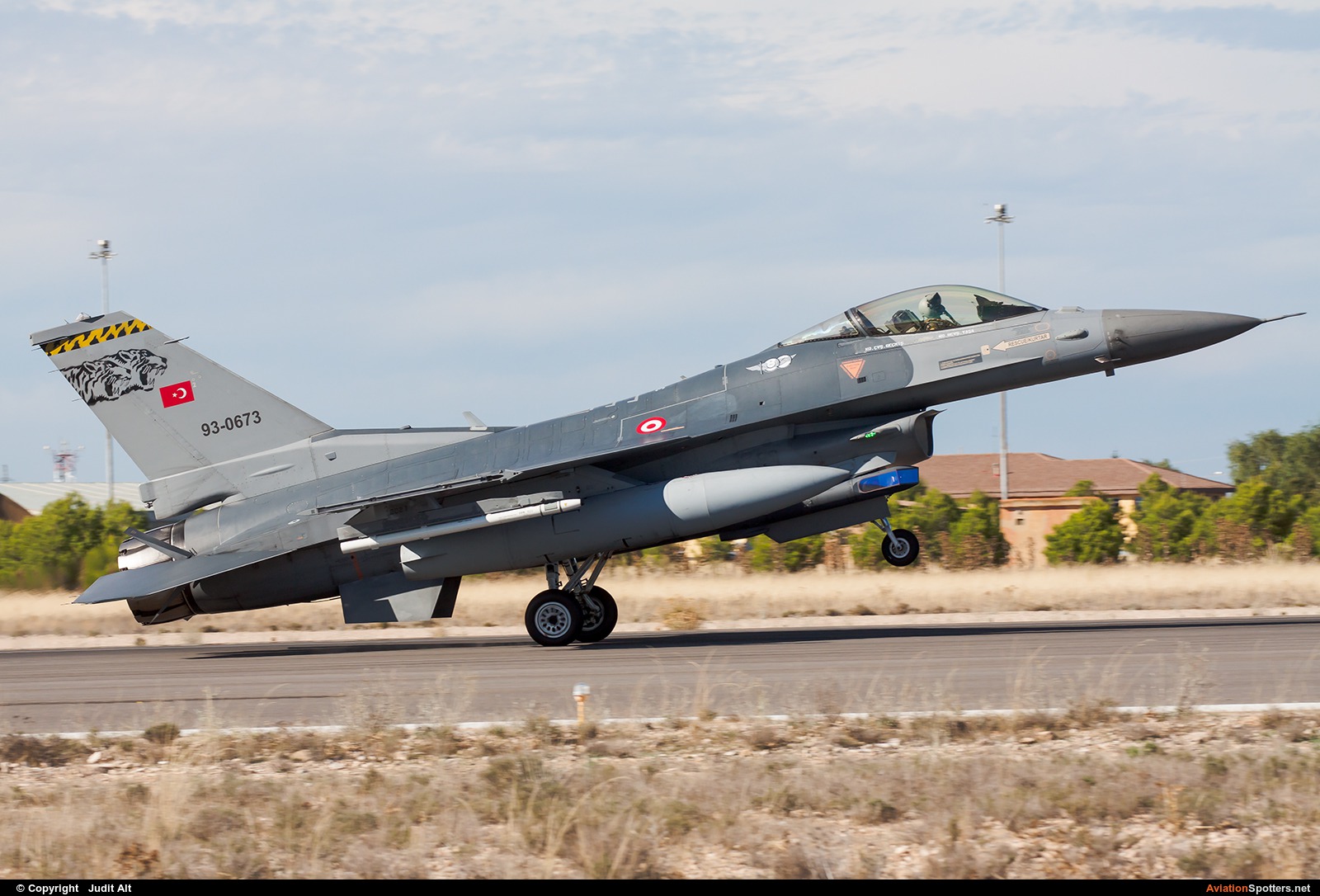 Turkey - Air Force  -  F-16C Fighting Falcon  (93-0673) By Judit Alt (Judit)
