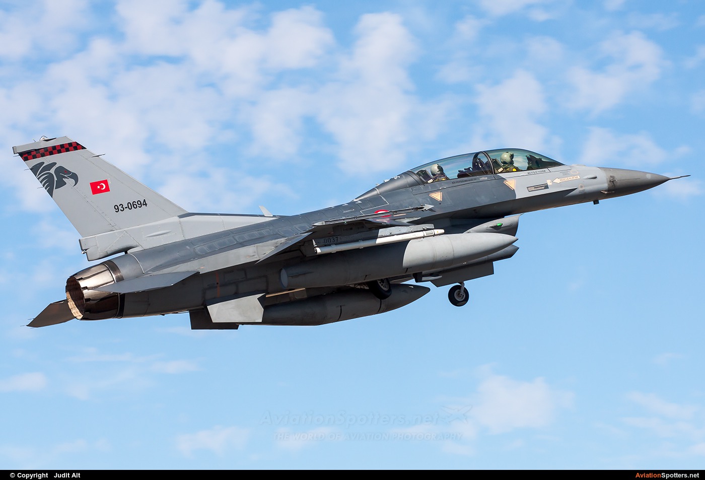 Turkey - Air Force  -  F-16D Fighting Falcon  (93-0694) By Judit Alt (Judit)