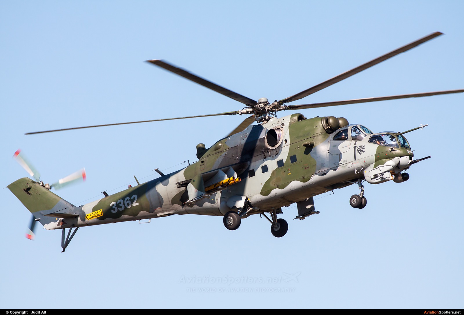 Czech - Air Force  -  Mi-35  (3362) By Judit Alt (Judit)