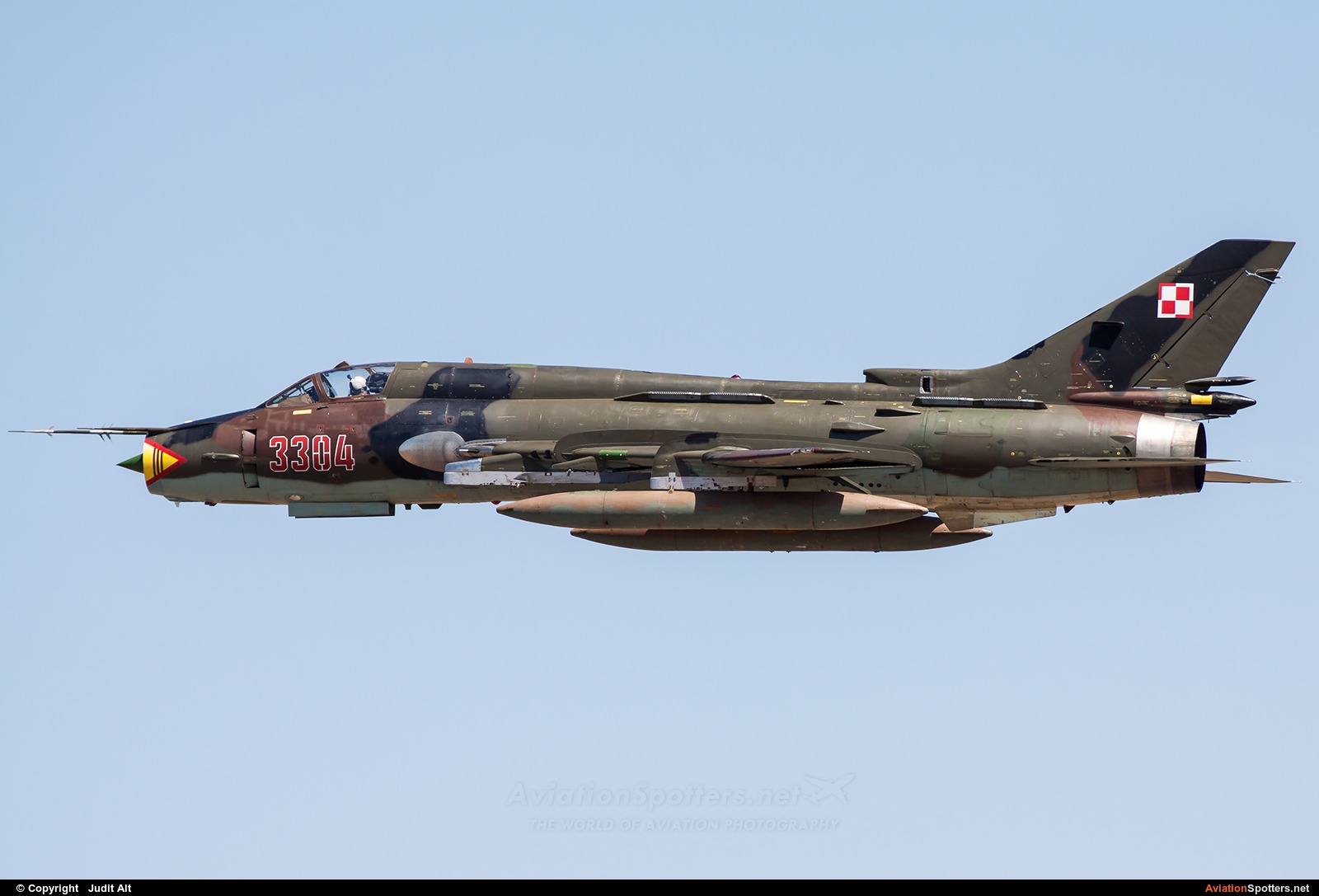 Poland - Air Force  -  Su-22M-4  (3304) By Judit Alt (Judit)