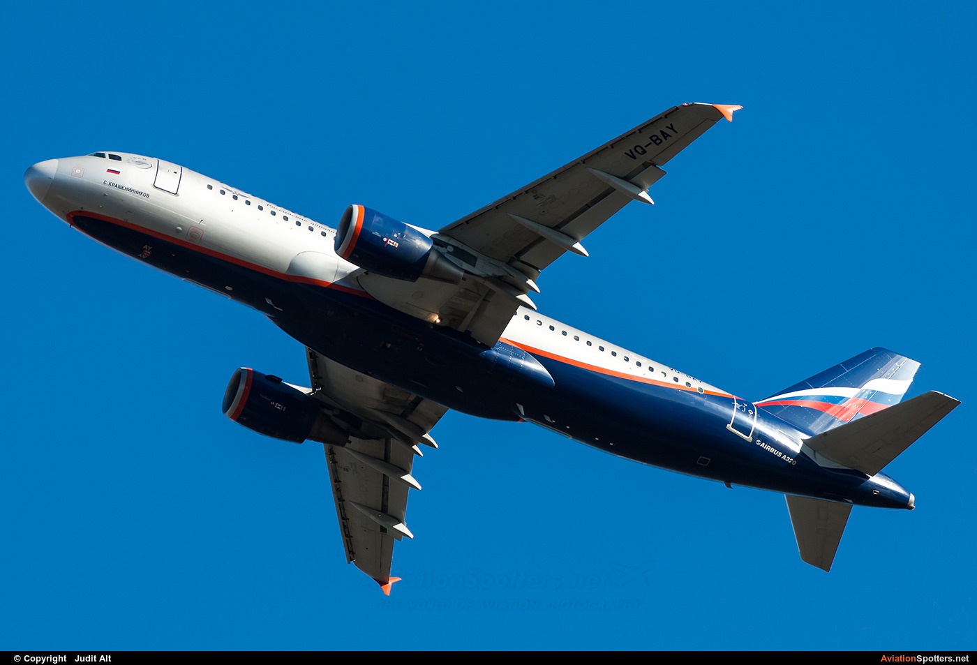 Aeroflot  -  A320  (VQ-BAY) By Judit Alt (Judit)