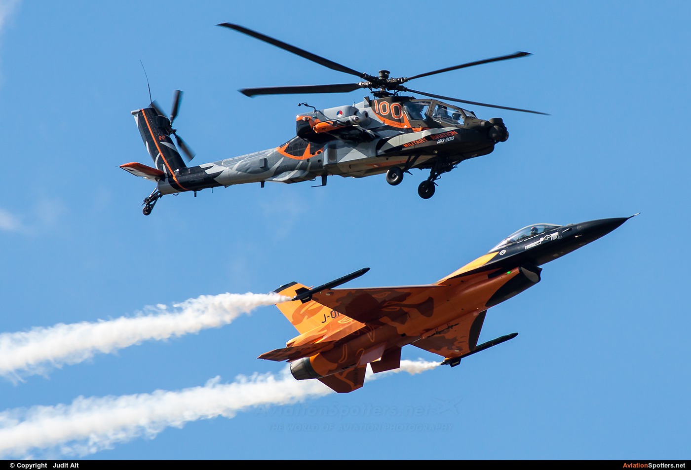 Netherlands - Air Force  -  AH-64DHA Apache  (Q-17) By Judit Alt (Judit)