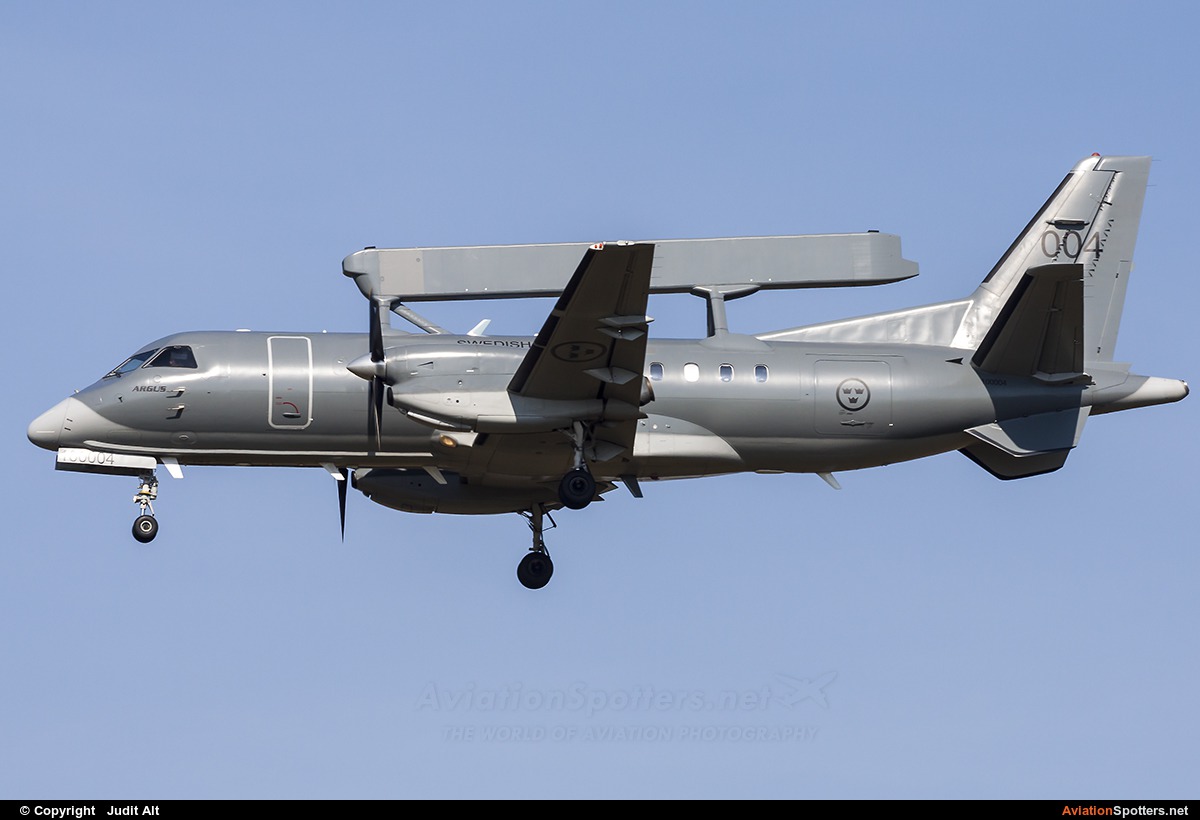 Sweden - Air Force  -  340 S100D Argus  (100004) By Judit Alt (Judit)