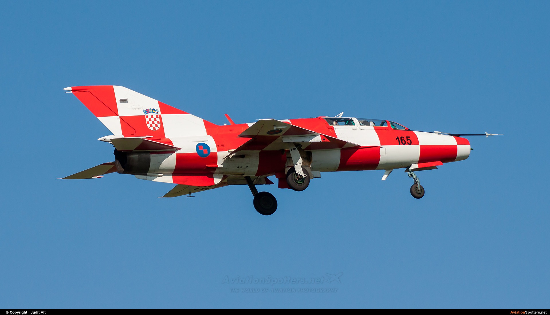 Croatia - Air Force  -  MiG-21UMD  (165) By Judit Alt (Judit)
