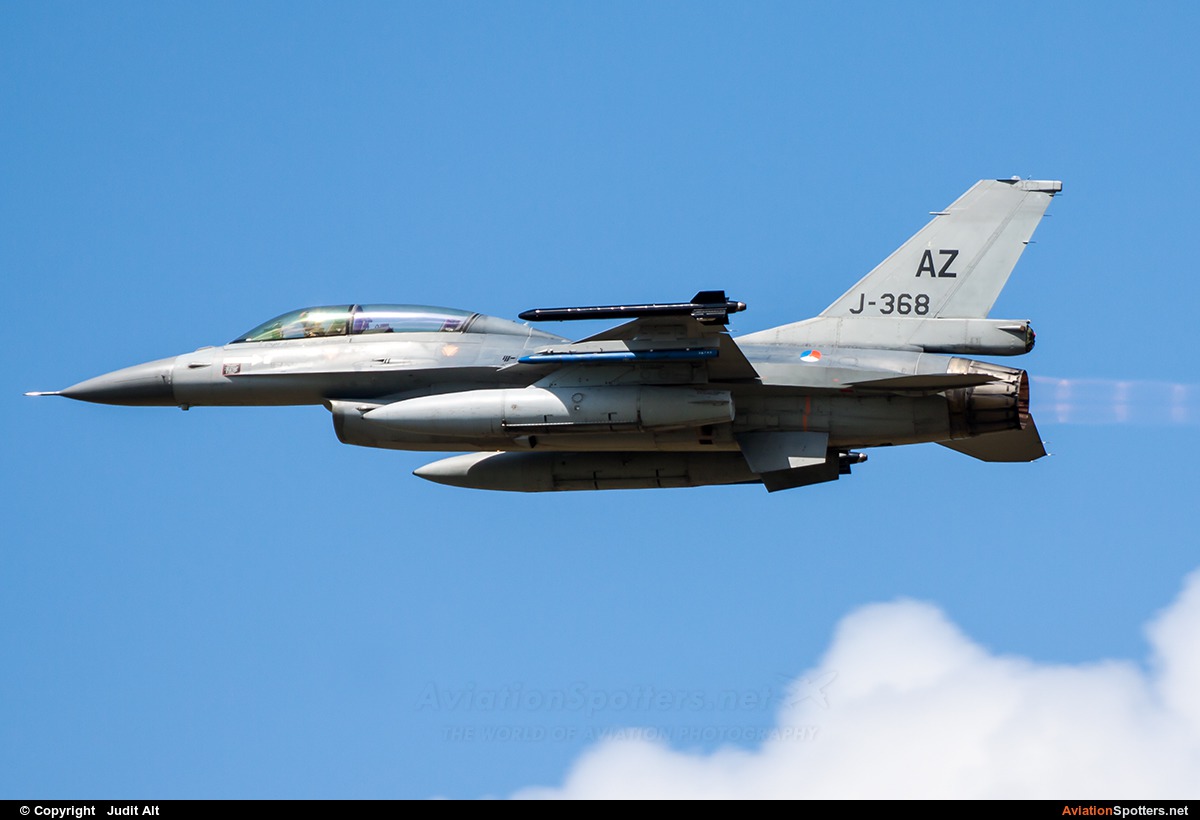 Netherlands - Air Force  -  F-16B Fighting Falcon  (J-368) By Judit Alt (Judit)