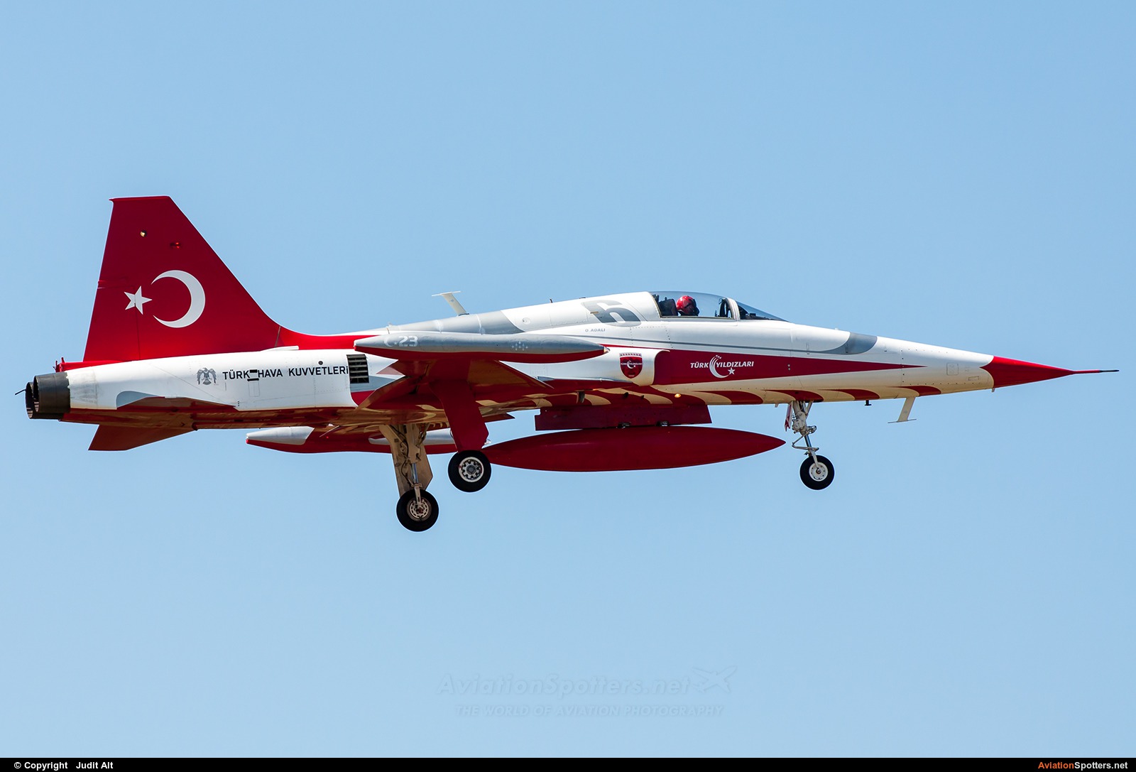 Turkey - Air Force : Turkish Stars  -  NF-5A  (70-3023) By Judit Alt (Judit)