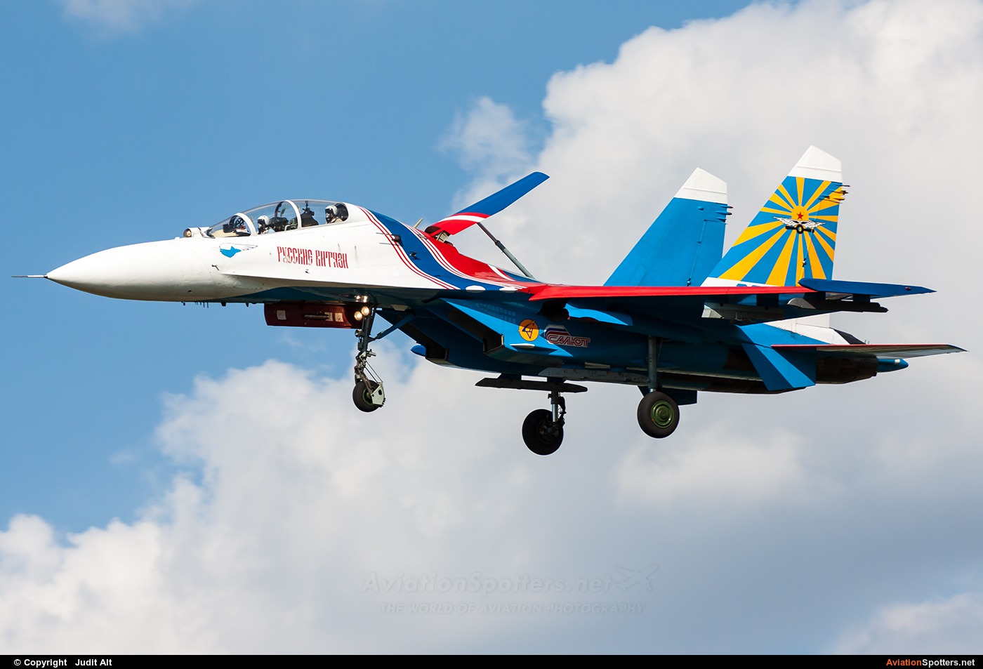 Russia - Air Force : Russian Knights  -  Su-27UB  (20) By Judit Alt (Judit)