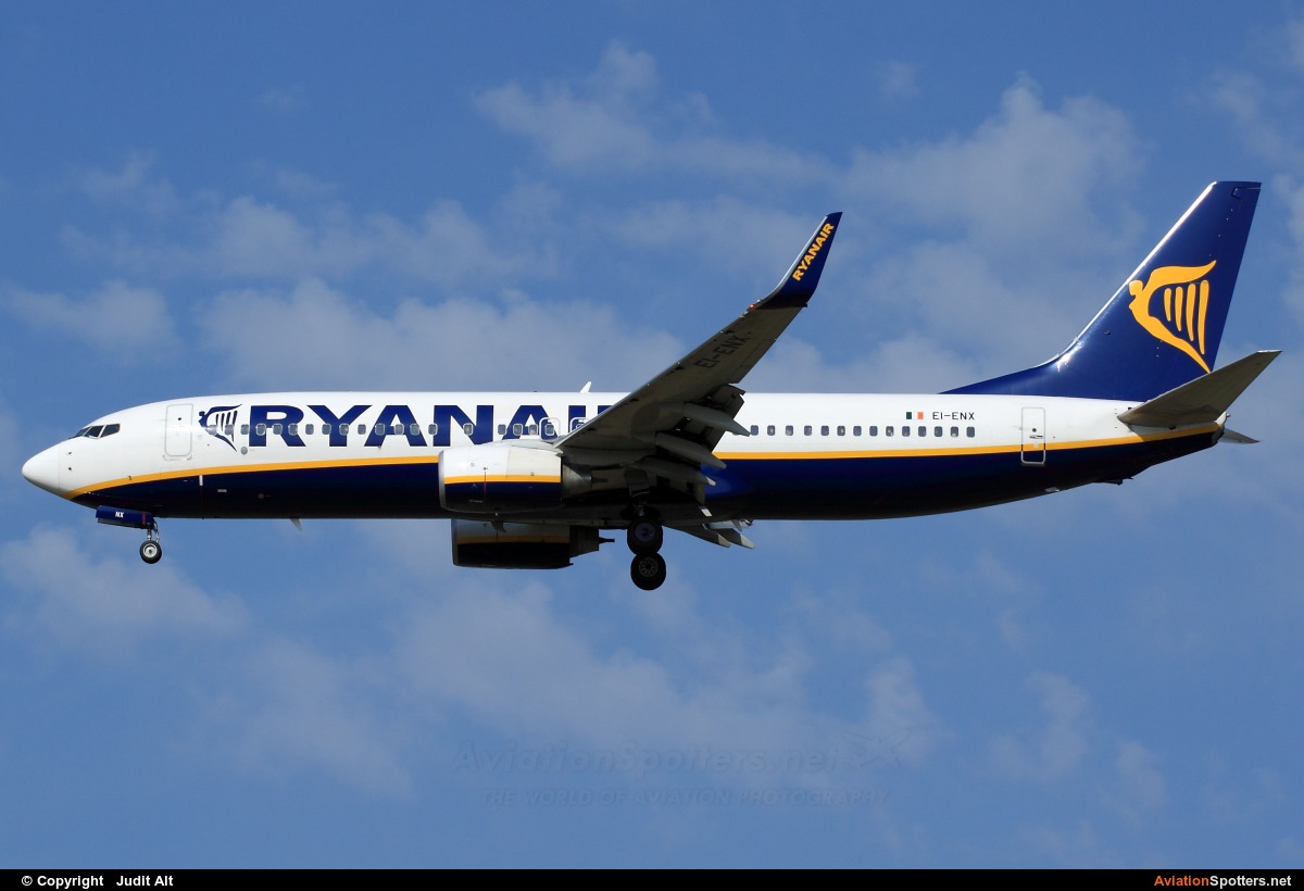Ryanair  -  737-800  (EI-ENX) By Judit Alt (Judit)