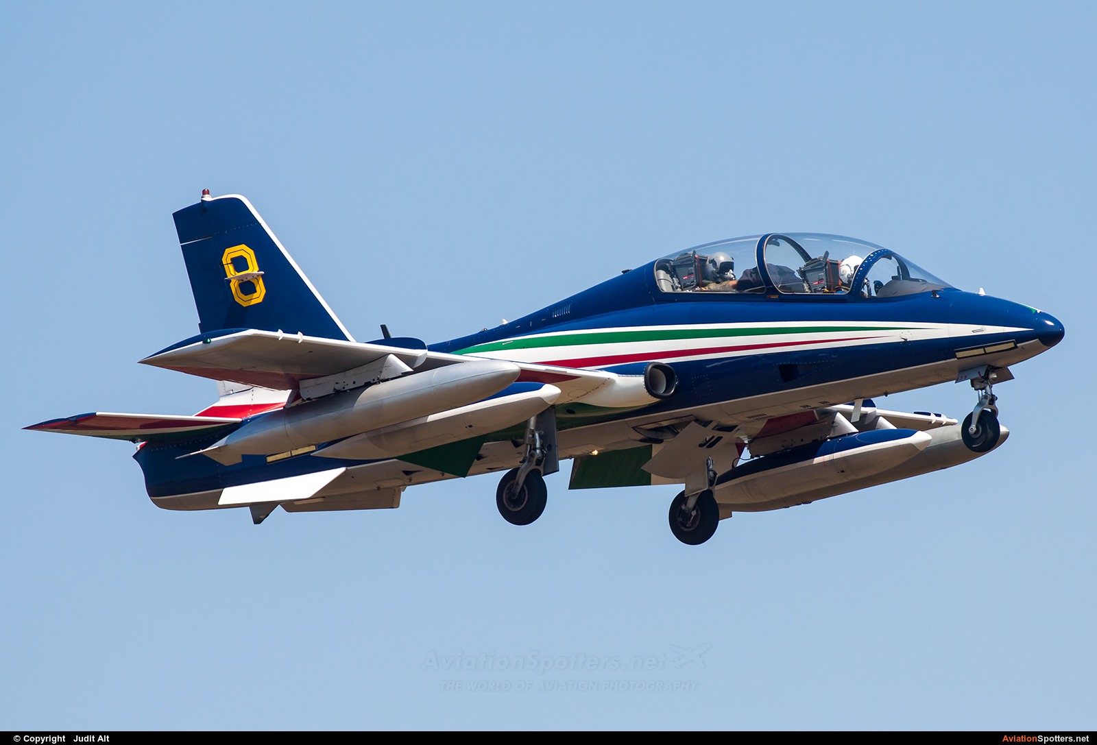 Italy - Air Force : Frecce Tricolori  -  MB-339-A-PAN  (MM54480) By Judit Alt (Judit)