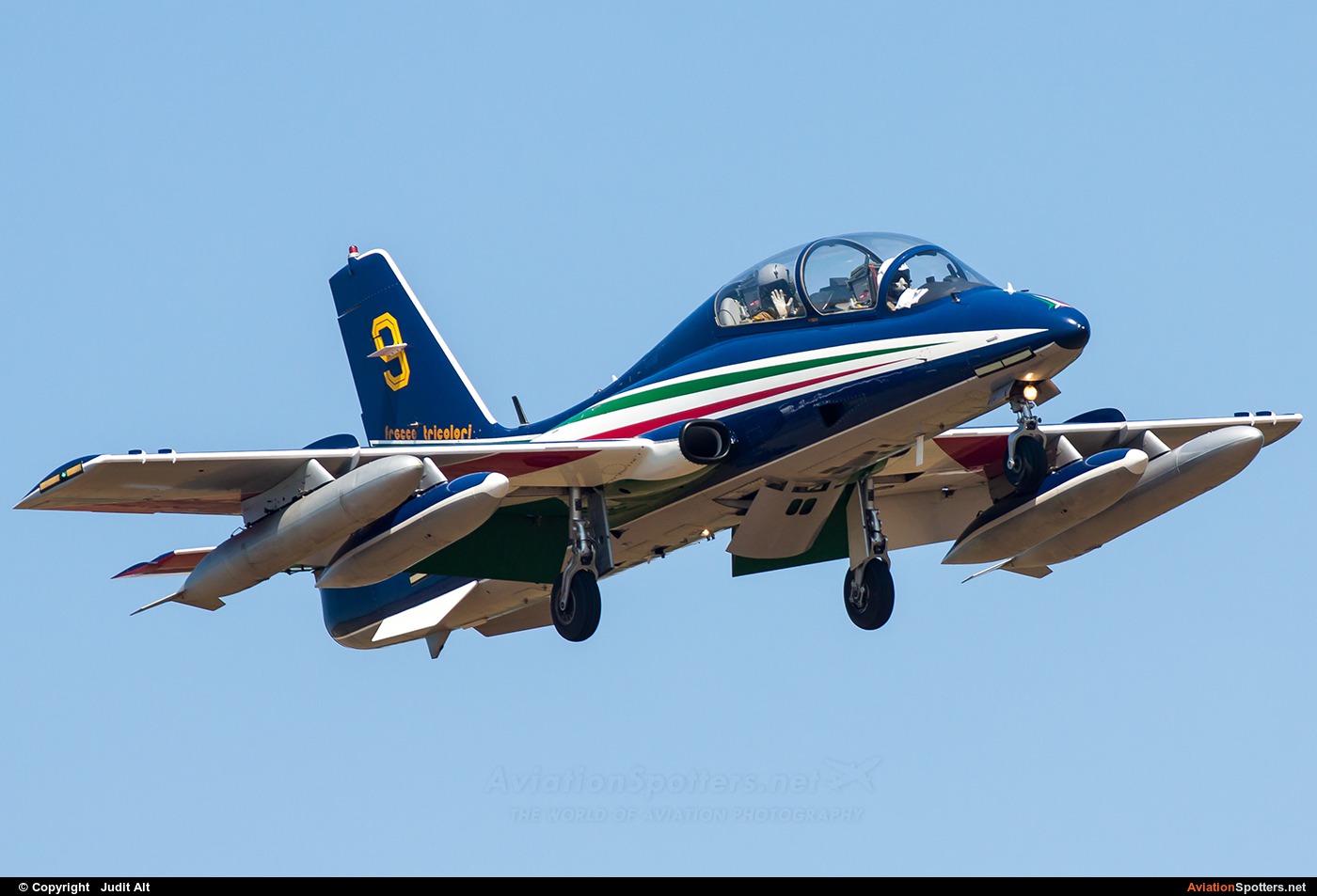 Italy - Air Force : Frecce Tricolori  -  MB-339-A-PAN  (MM54539) By Judit Alt (Judit)