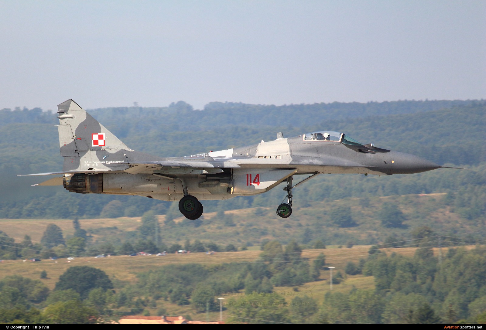 Poland - Air Force  -  MiG-29A  (114) By Filip Ivín (Filipivin)