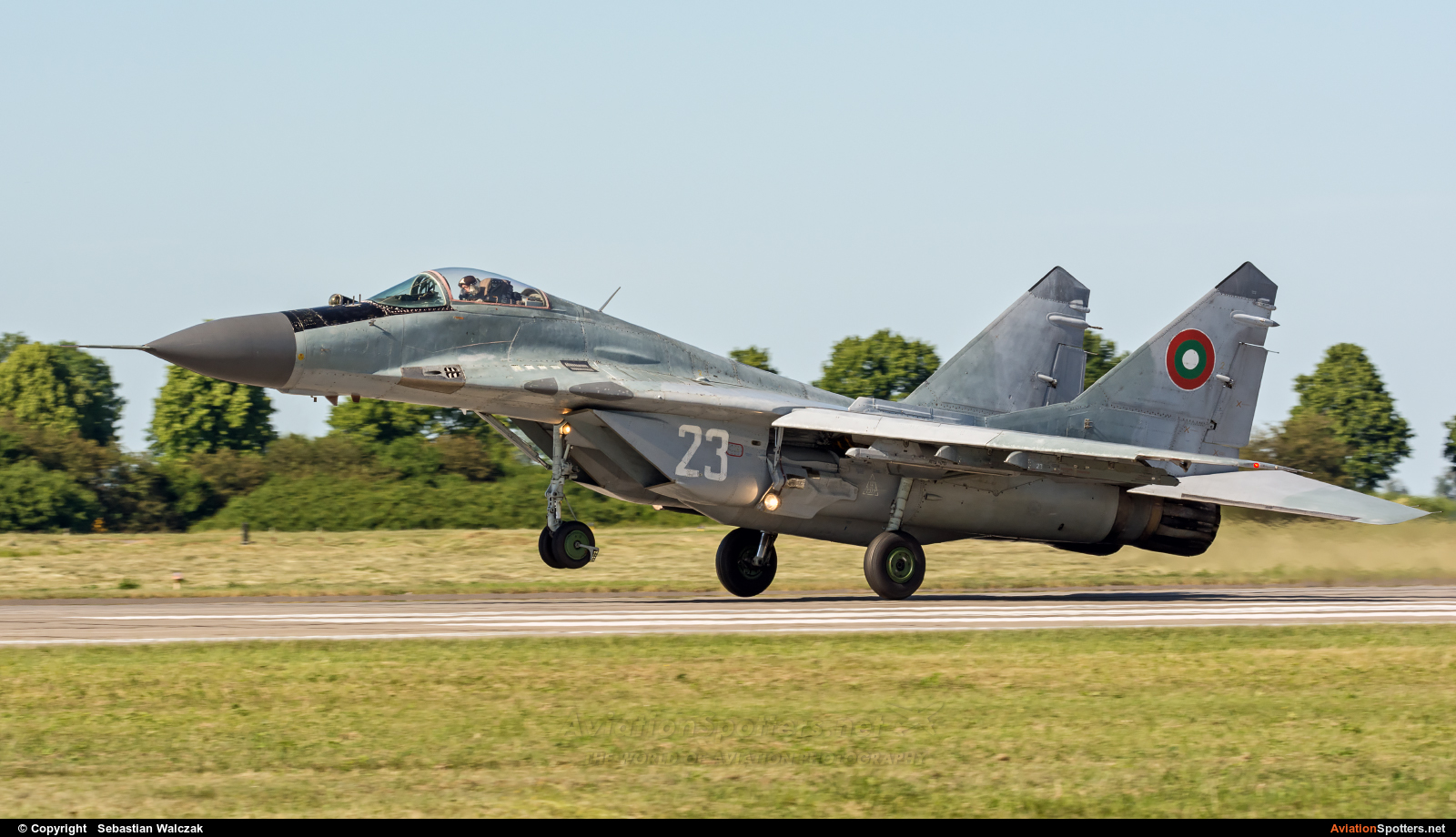 Bulgaria - Air Force  -  MiG-29A  (23) By Sebastian Walczak (Strange)