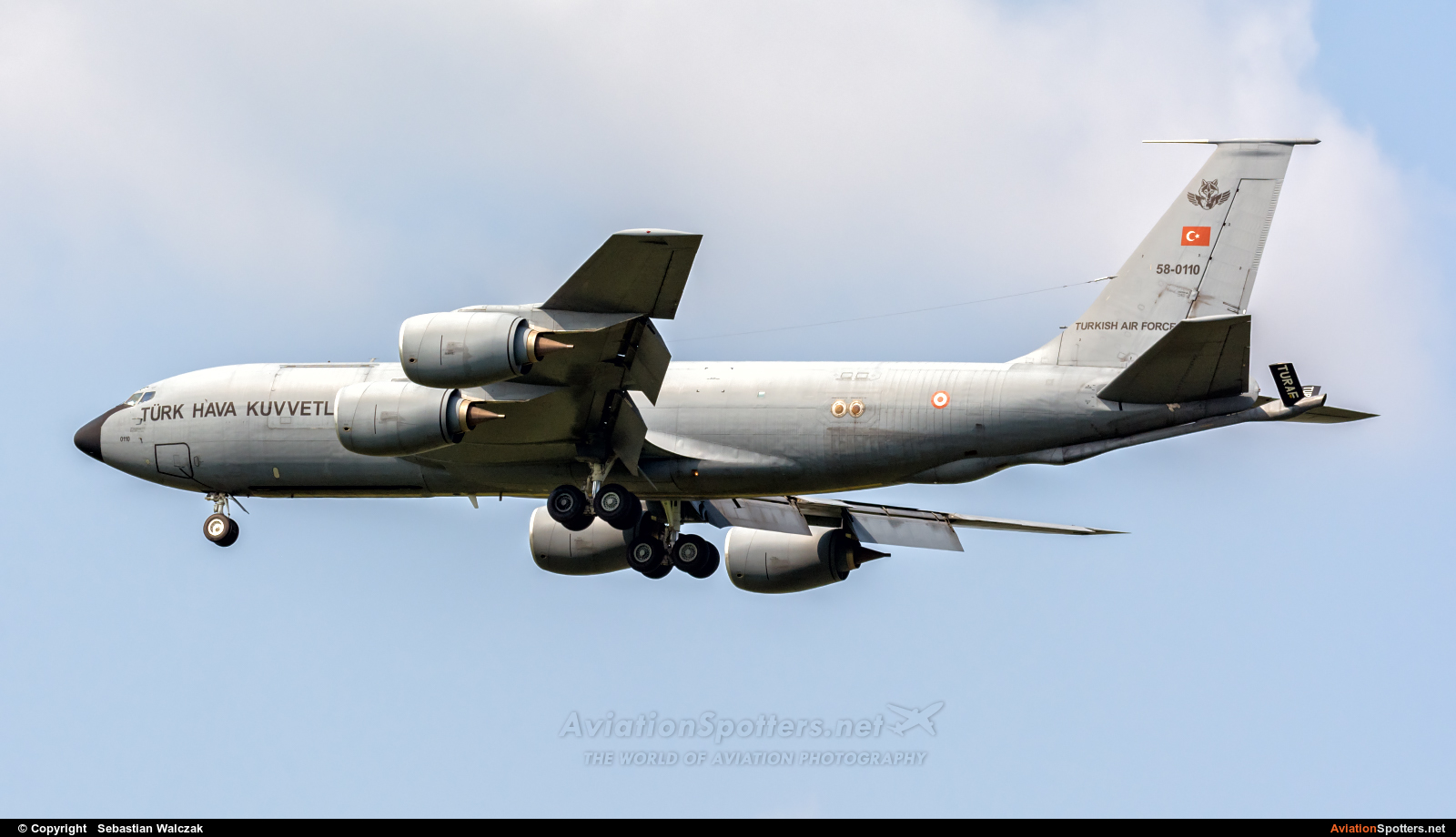 Turkey - Air Force  -  KC-135R Stratotanker  (58-0110) By Sebastian Walczak (Strange)