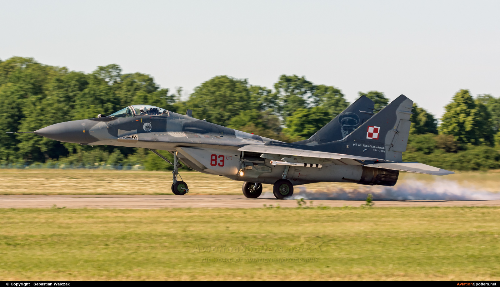 Poland - Air Force  -  MiG-29A  (83) By Sebastian Walczak (Strange)