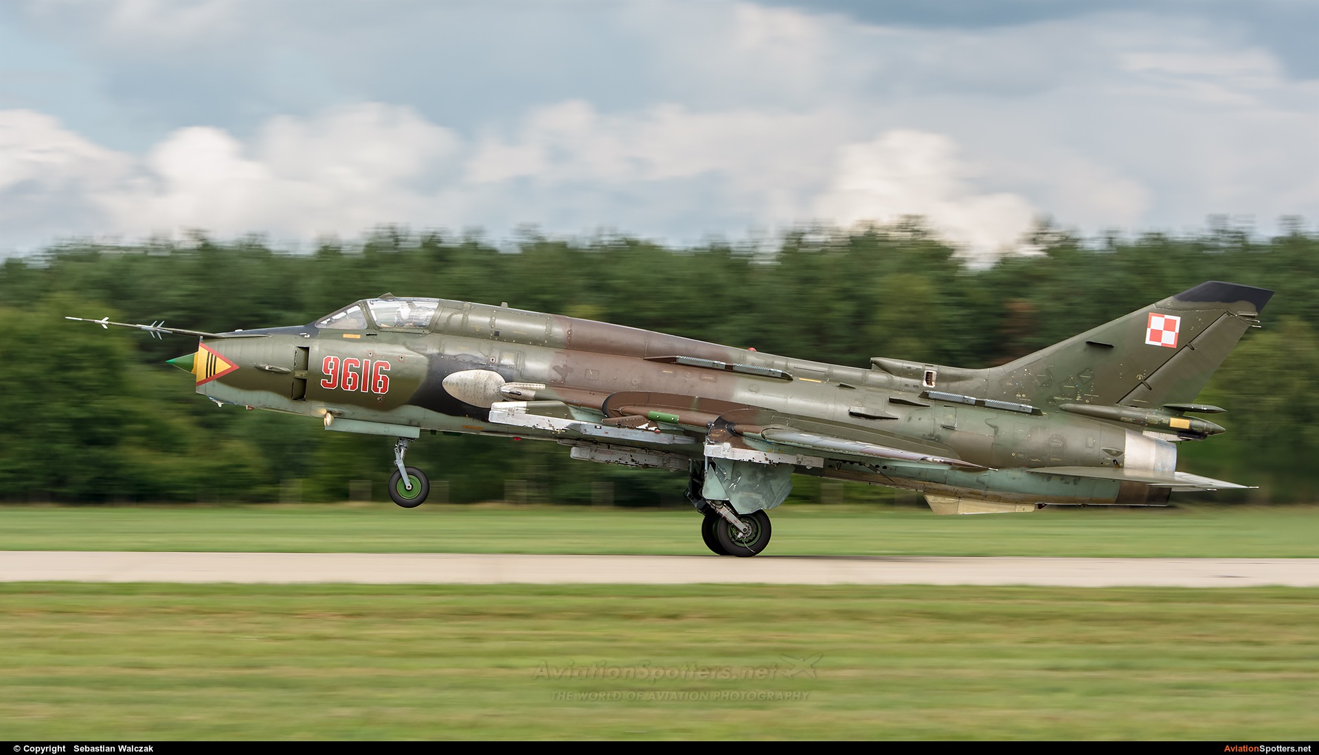 Poland - Air Force  -  Su-22M-4  (9616 ) By Sebastian Walczak (Strange)