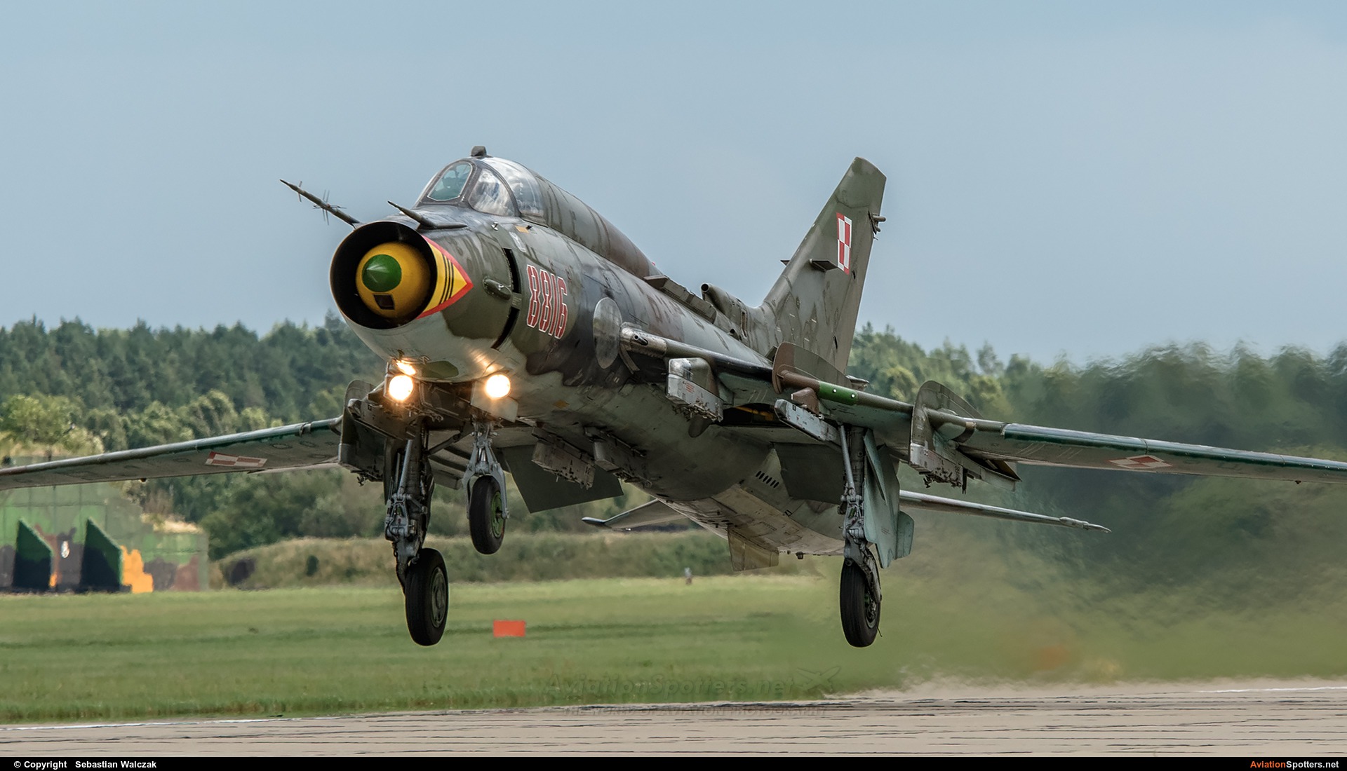 Poland - Air Force  -  Su-22M-4  (8816) By Sebastian Walczak (Strange)