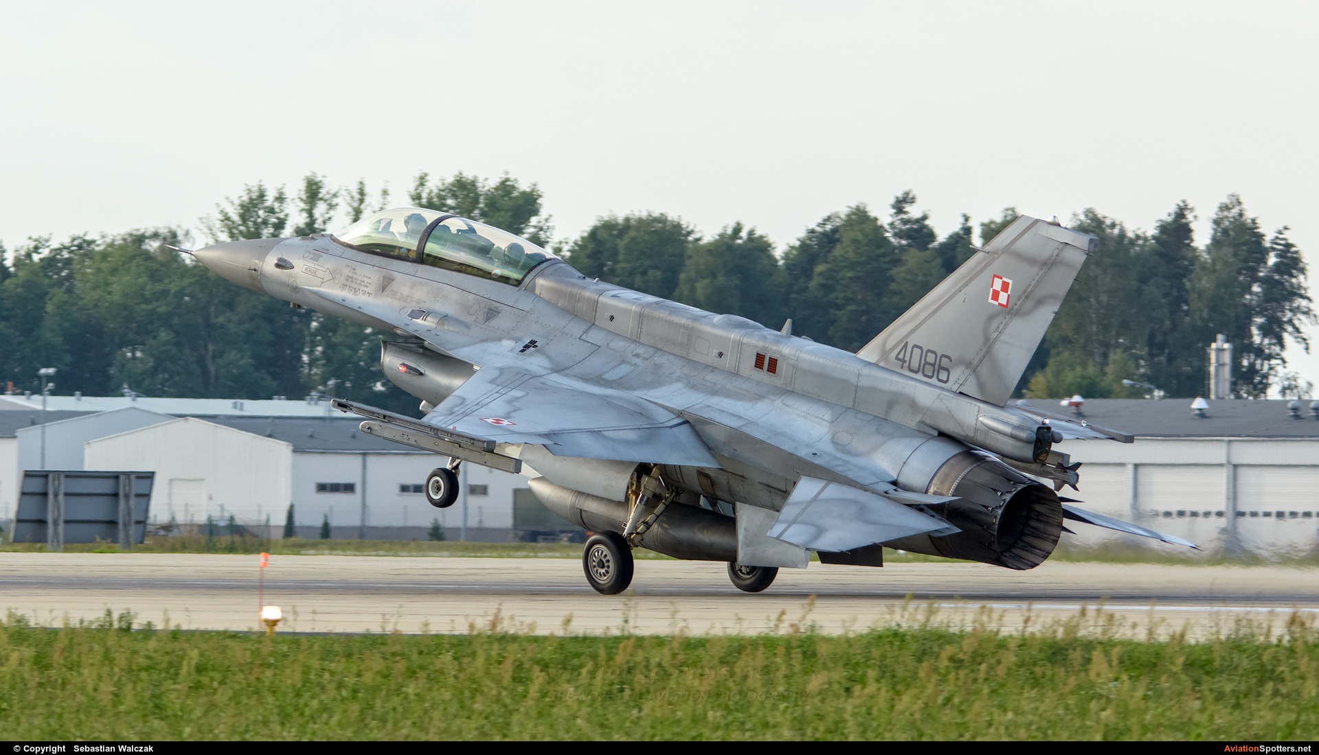 Poland - Air Force  -  F-16D Jastrząb  (4086) By Sebastian Walczak (Strange)