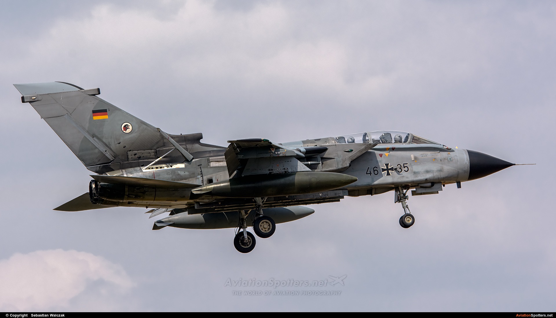 Germany - Air Force  -  Tornado - ECR  (46+35) By Sebastian Walczak (Strange)