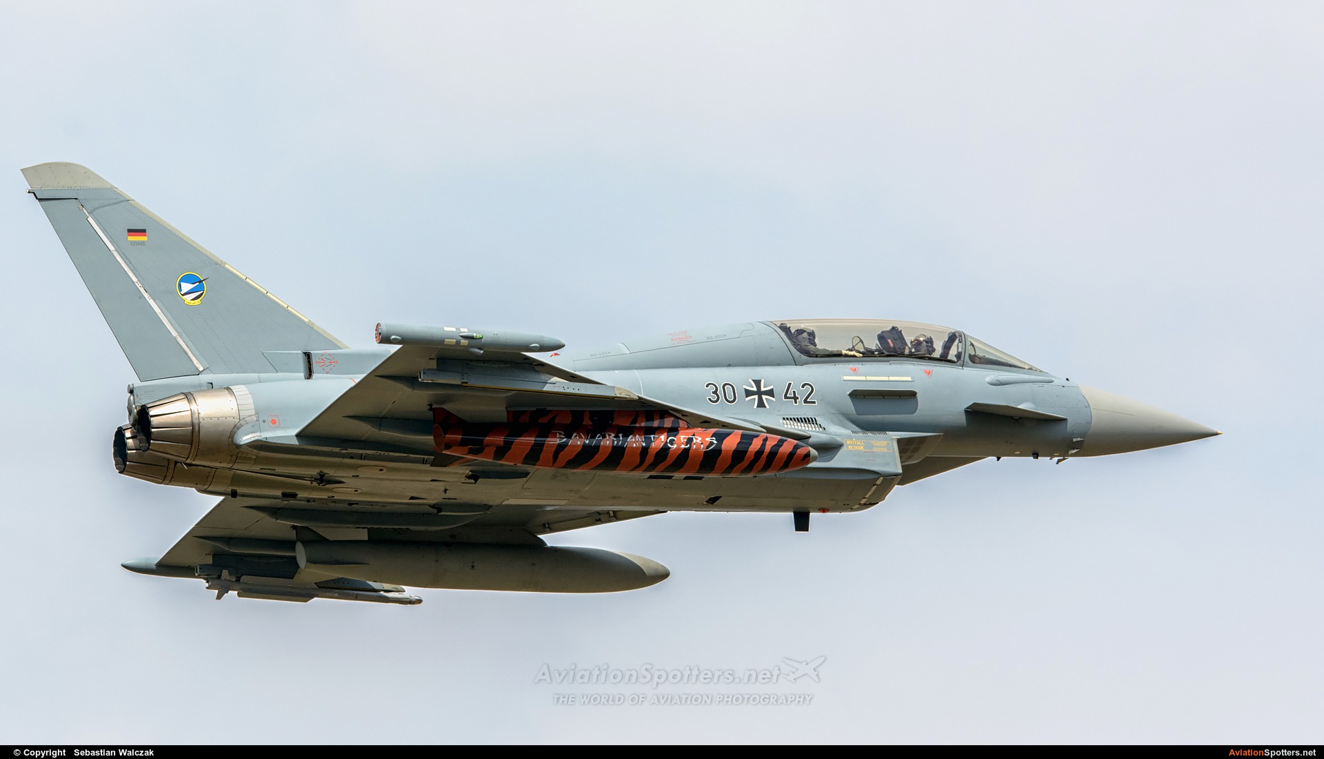 Germany - Air Force  -  EF-2000 Typhoon S  (30+42) By Sebastian Walczak (Strange)