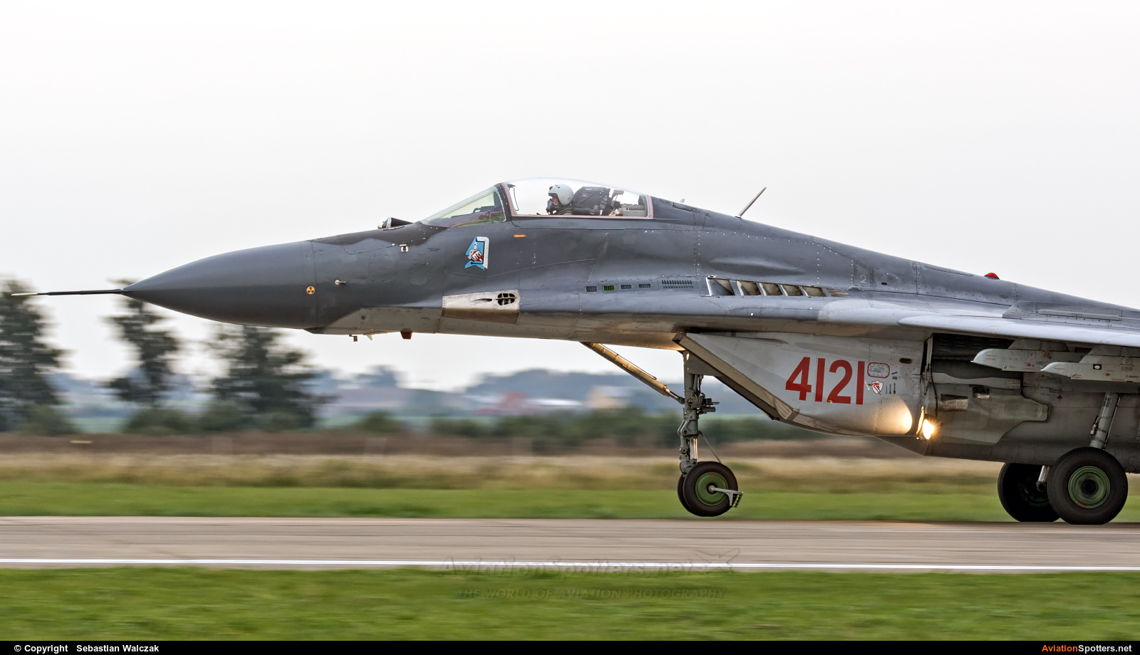 Poland - Air Force  -  MiG-29G  (4121) By Sebastian Walczak (Strange)