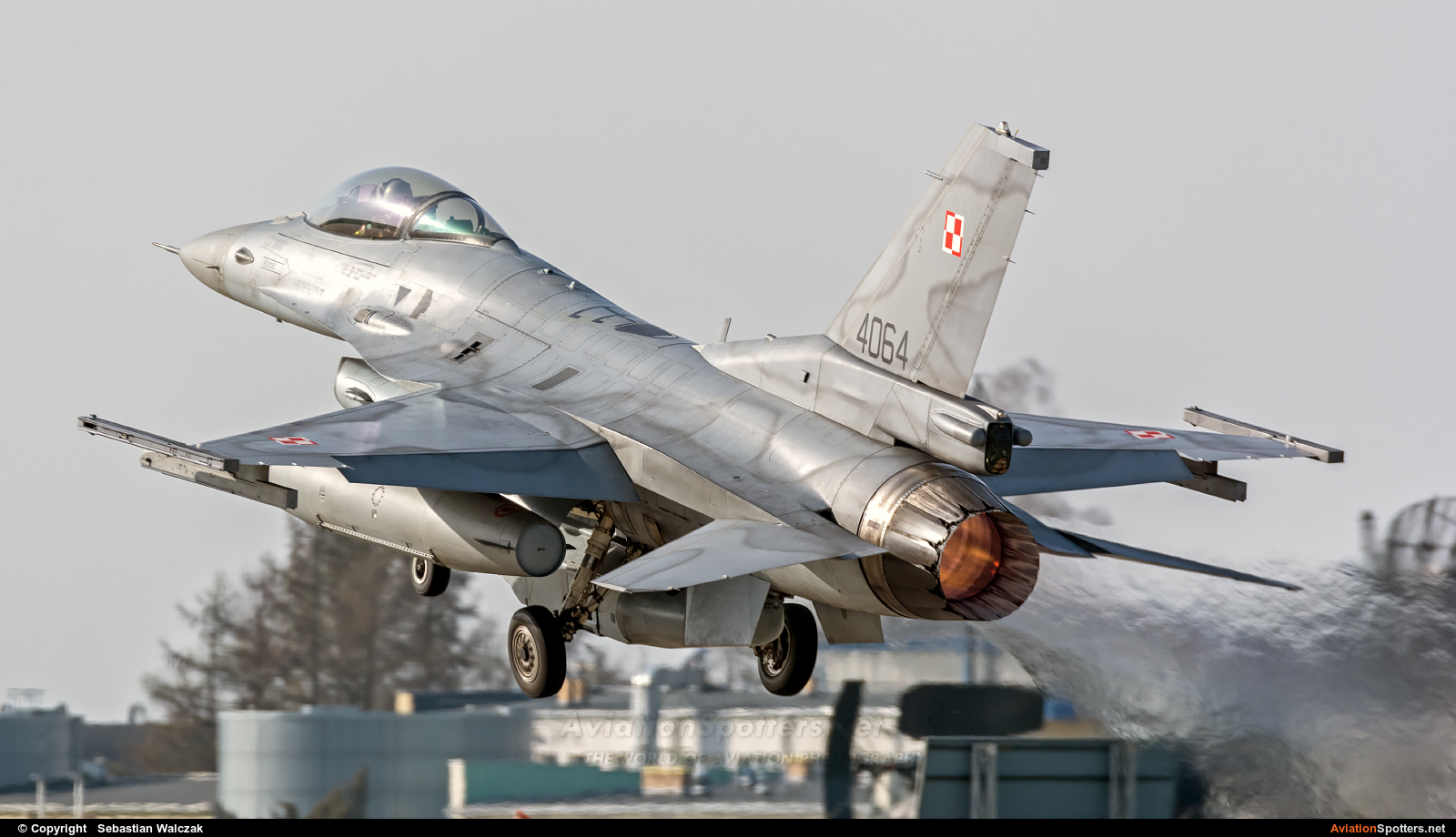 Poland - Air Force  -  F-16C Jastrząb  (4064) By Sebastian Walczak (Strange)