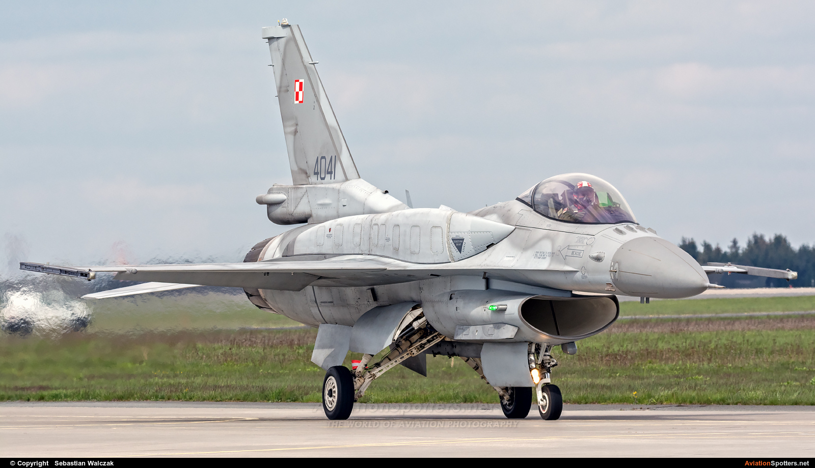 Poland - Air Force  -  F-16C Jastrząb  (4041) By Sebastian Walczak (Strange)