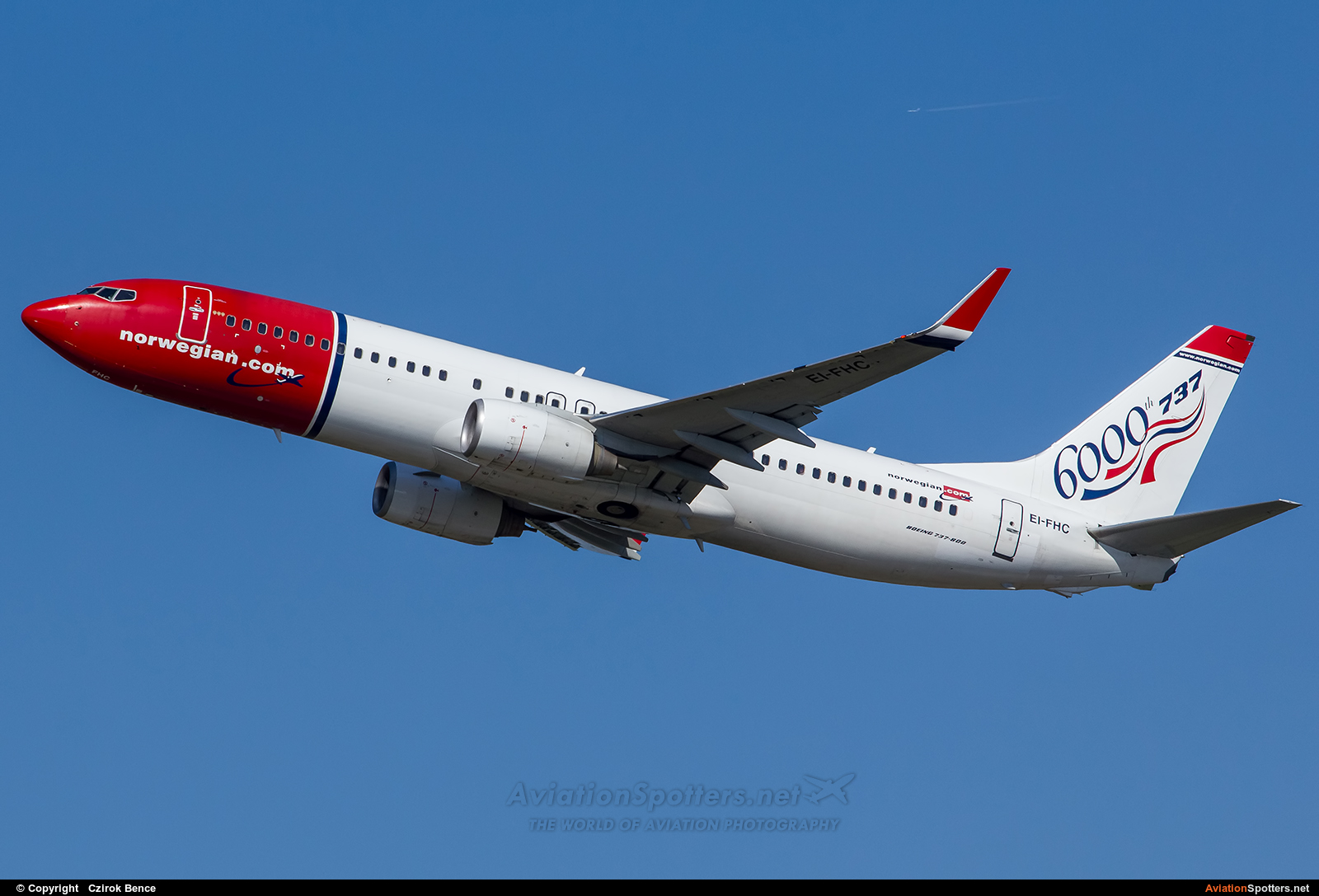 Norwegian Air Shuttle  -  737-800  (EI-FHC) By Czirok Bence (Orosmet)