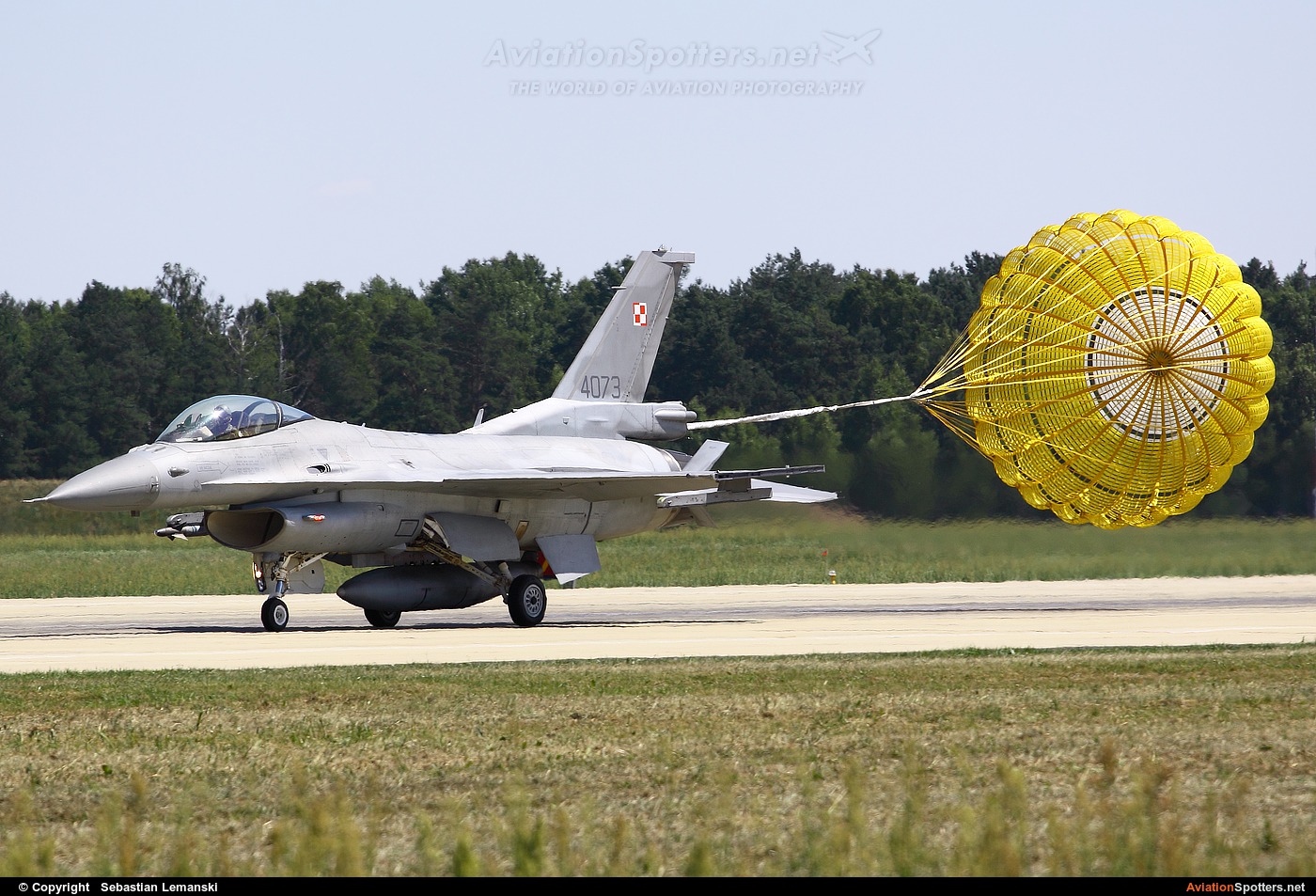 Poland - Air Force  -  F-16C Jastrząb  (4073) By Sebastian Lemanski (slgd)