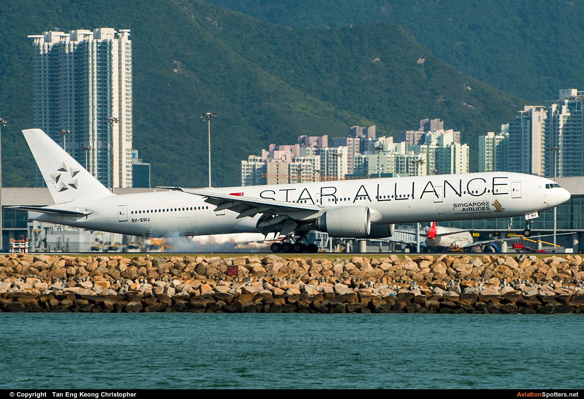 Singapore Airlines  -  777-300ER  (9V-SWJ) By Tan Eng Keong Christopher (Christopher Tan Eng Keong)