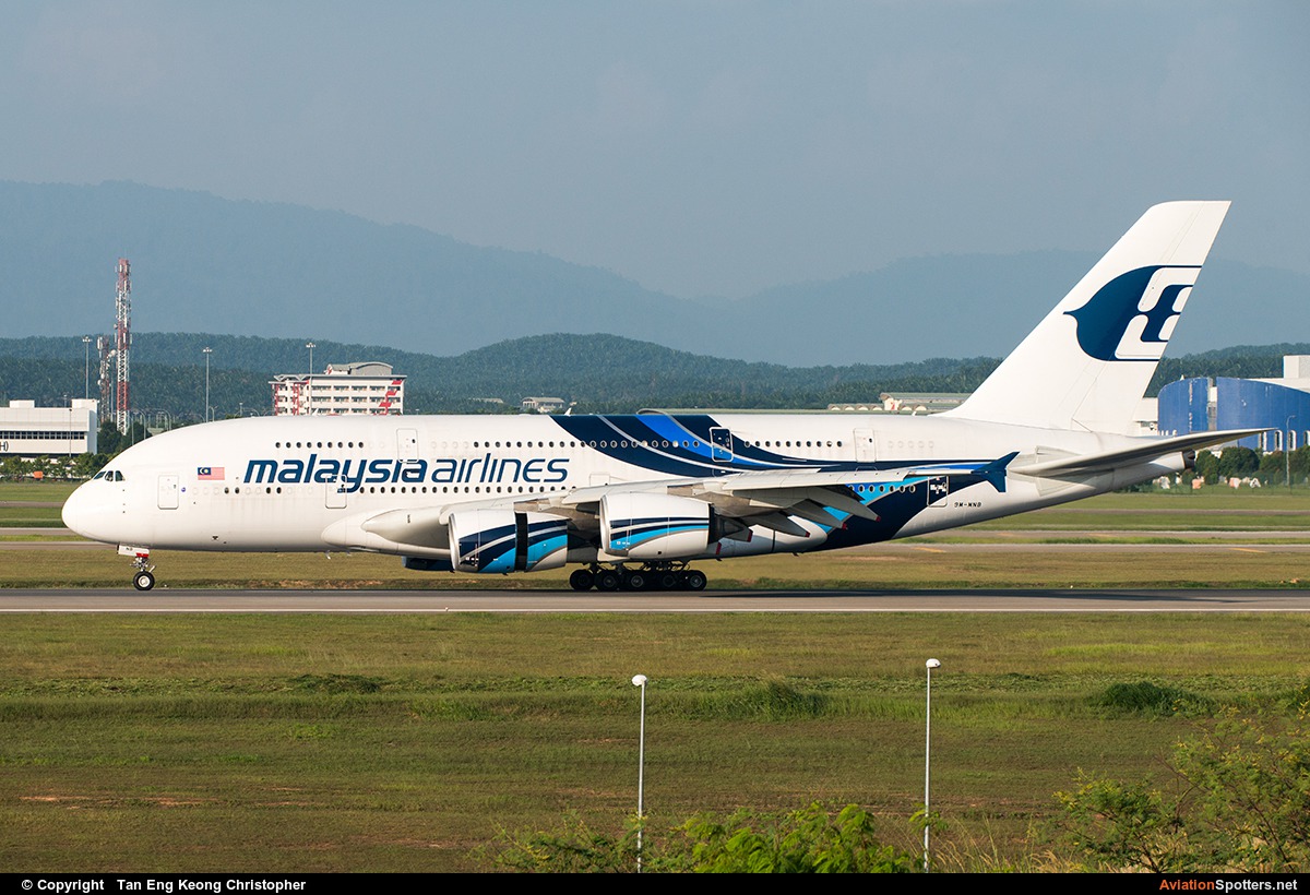 Malaysia Airlines  -  A380-841  (9M-MNB) By Tan Eng Keong Christopher (Christopher Tan Eng Keong)