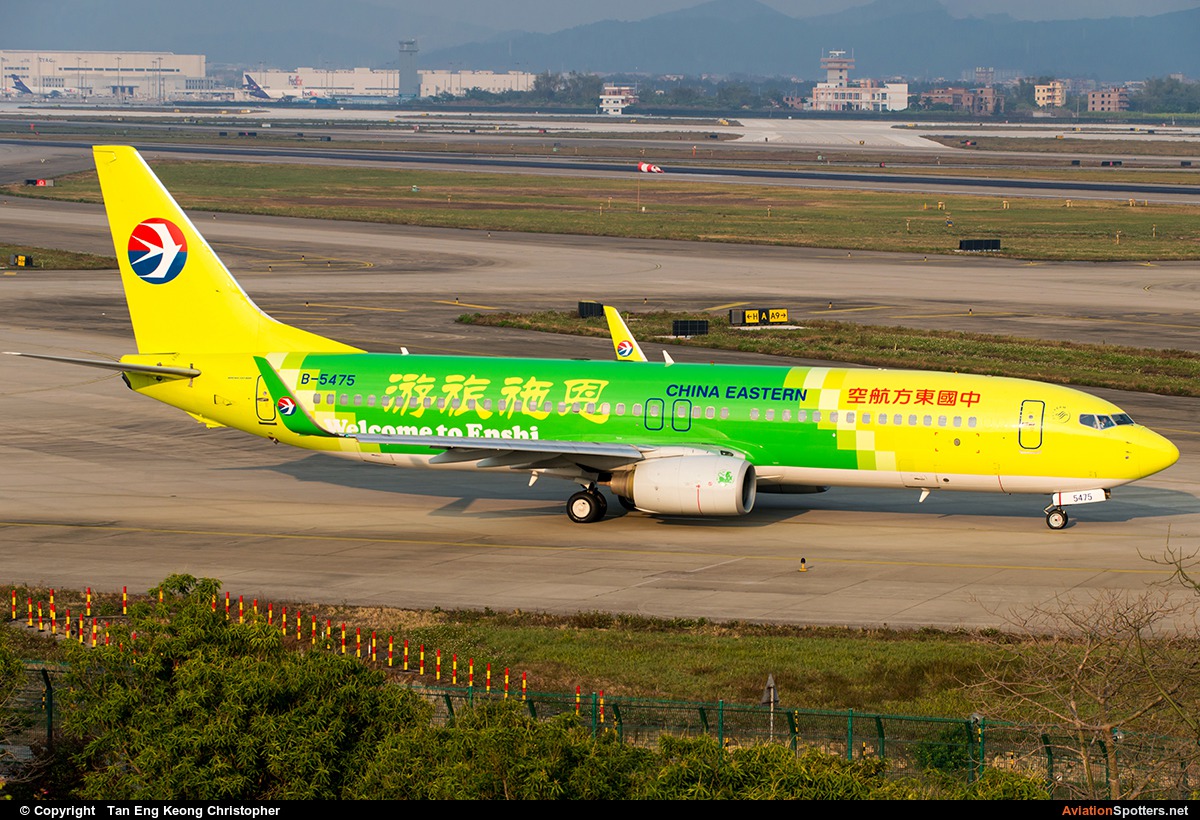 China Eastern Airlines  -  737-800  (B-5475) By Tan Eng Keong Christopher (Christopher Tan Eng Keong)