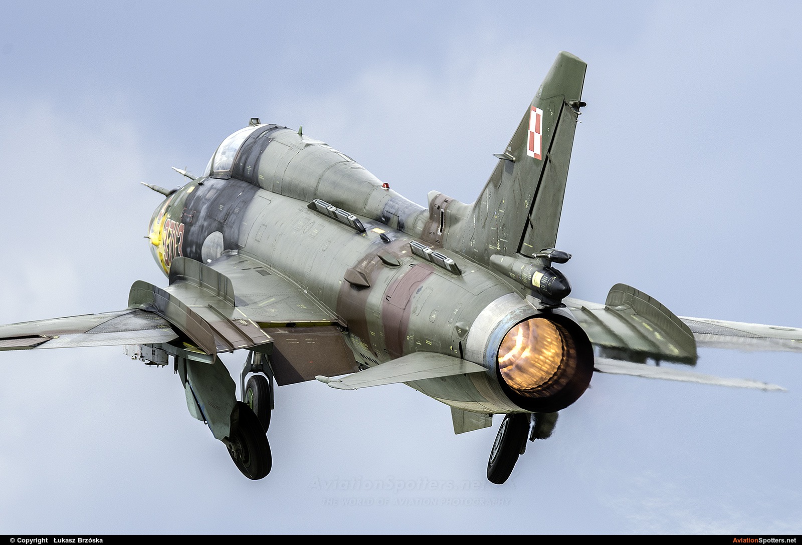 Poland - Air Force  -  Su-22M-4  (3713) By Łukasz Brzóska (winkiel)
