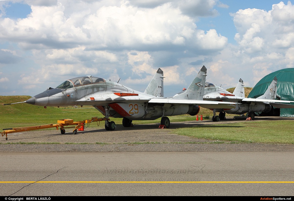 Hungary - Air Force  -  MiG-29UB  (29) By BERTA LÁSZLÓ (BERTAL)