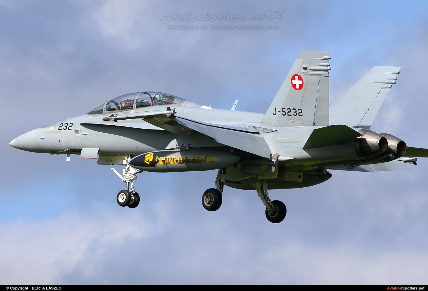 Switzerland - Air Force  -  F/A-18D Hornet  (J-5232) By BERTA LÁSZLÓ (BERTAL)