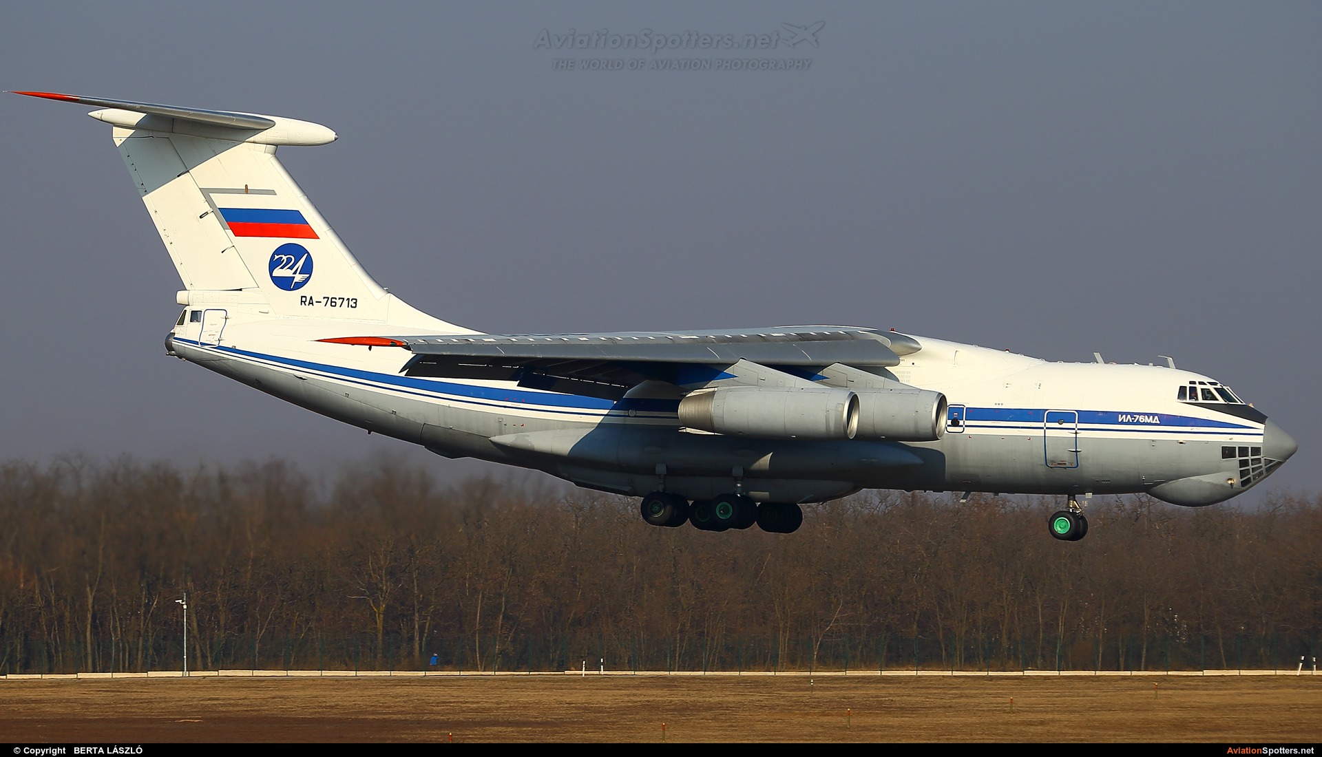 Russia - Air Force  -  Il-76 (all models)  (RA-76713) By BERTA LÁSZLÓ (BERTAL)