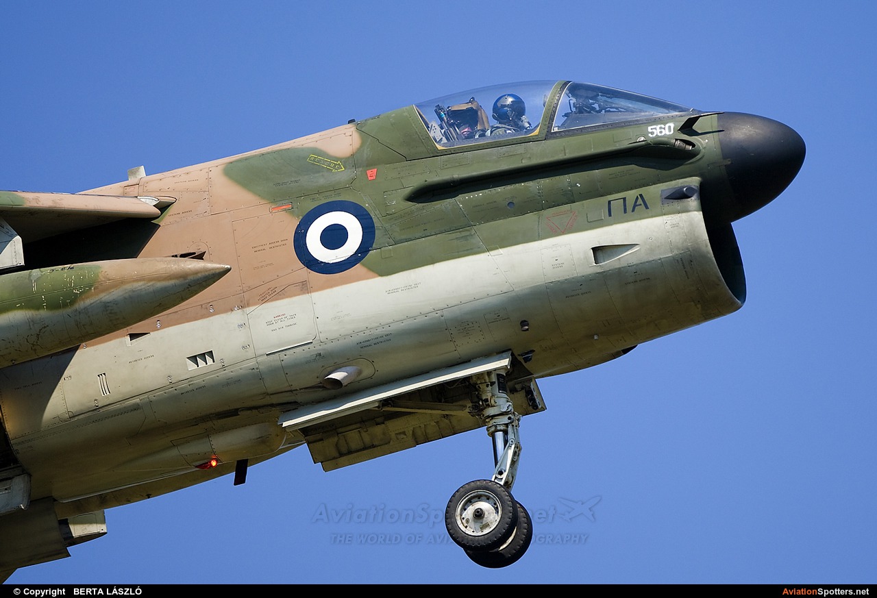 Greece - Hellenic Air Force  -  A-7E Corsair II  (160560) By BERTA LÁSZLÓ (BERTAL)