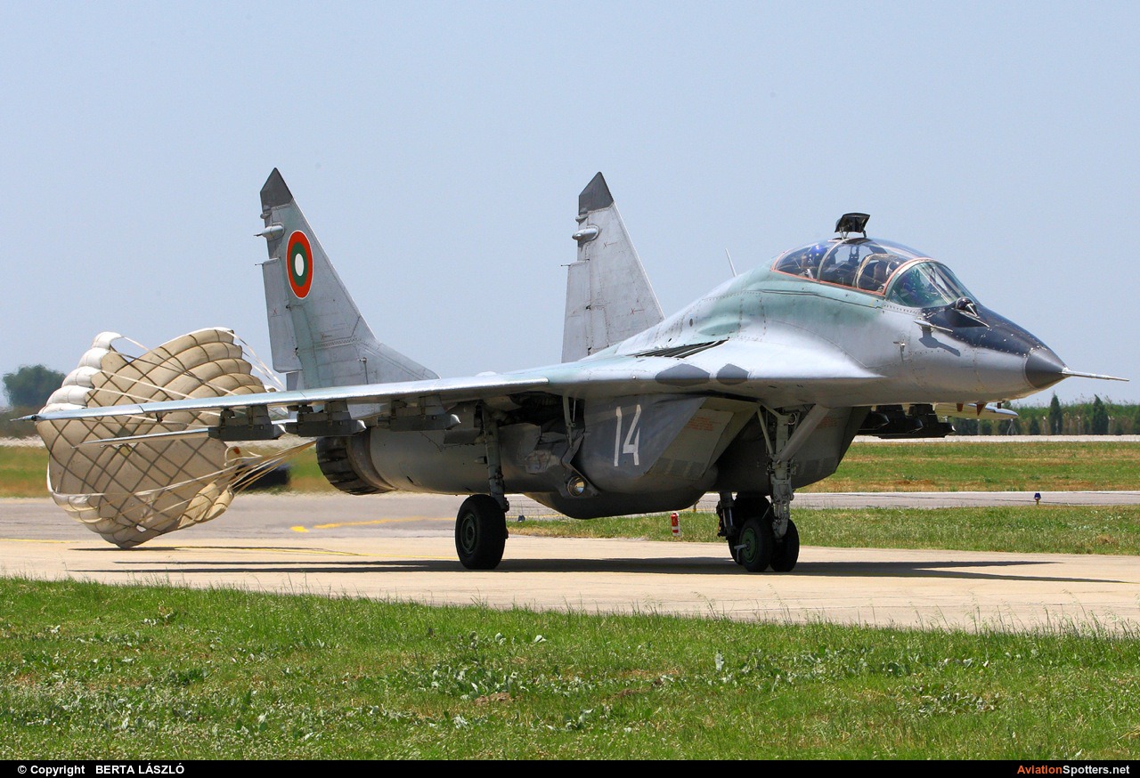 Bulgaria - Air Force  -  MiG-29UB  (14) By BERTA LÁSZLÓ (BERTAL)