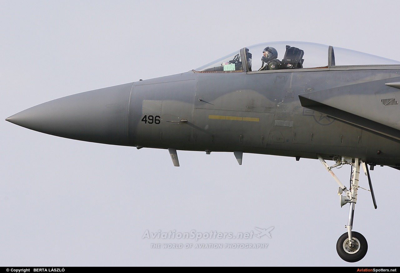 USA - Air Force  -  F-15A Eagle  (78-496) By BERTA LÁSZLÓ (BERTAL)