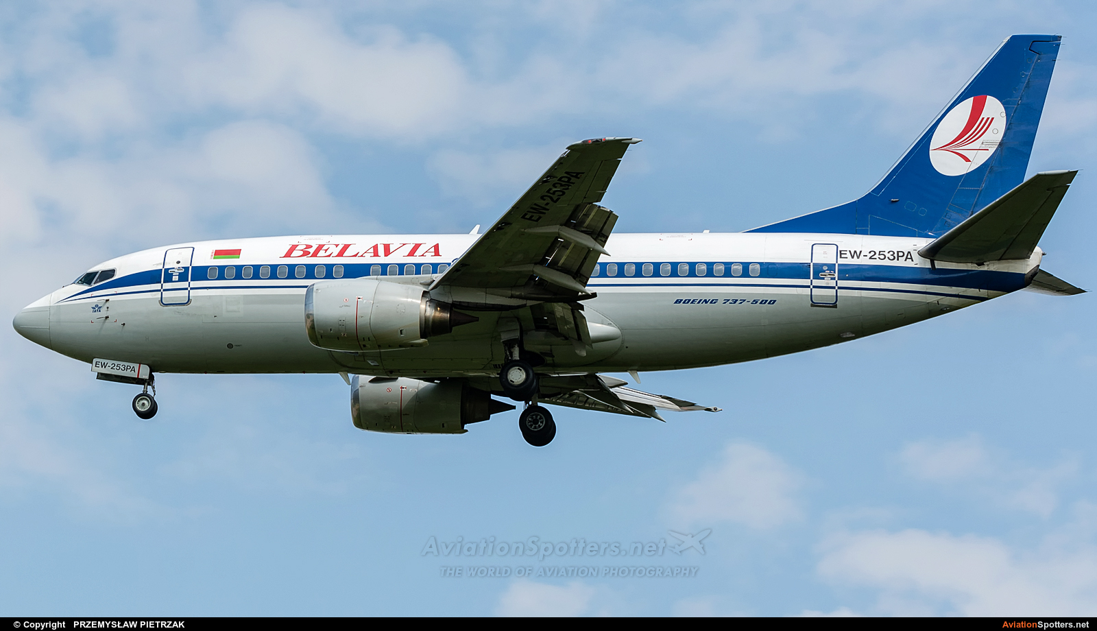 Belavia  -  737-500  (EW-253PA) By PRZEMYSŁAW PIETRZAK (PEPE74)