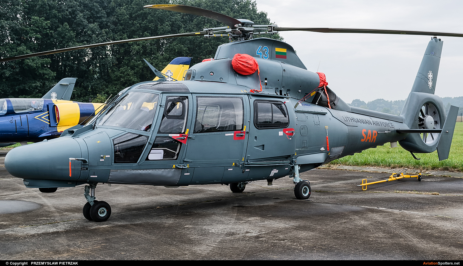 Lithuania - Air Force  -  AS365 Dauphin 2  (43) By PRZEMYSŁAW PIETRZAK (PEPE74)