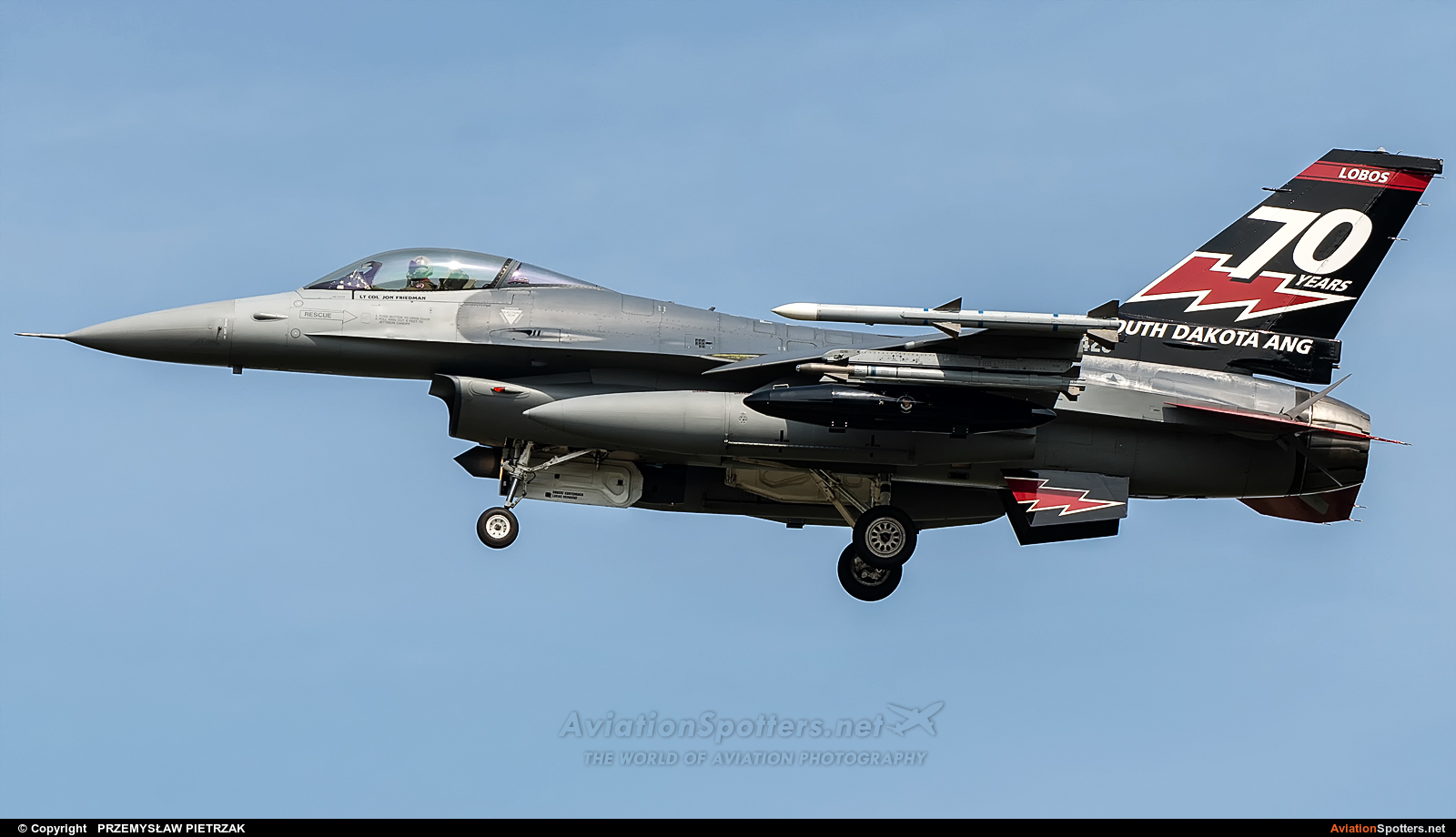 USA - Air Force  -  F-16C Fighting Falcon  (88-0428) By PRZEMYSŁAW PIETRZAK (PEPE74)