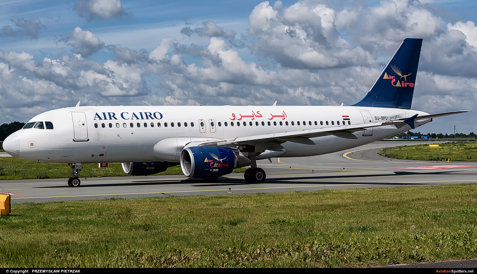 Air Cairo  -  A320-214  (SU-BPU) By PRZEMYSŁAW PIETRZAK (PEPE74)