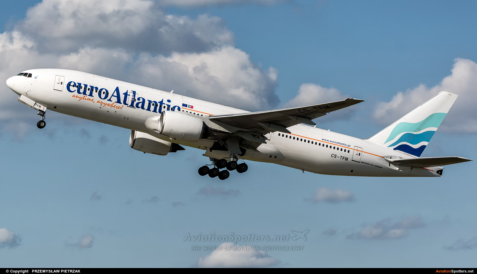 Euro Atlantic Airways  -  777-200ER  (CS-TFM) By PRZEMYSŁAW PIETRZAK (PEPE74)