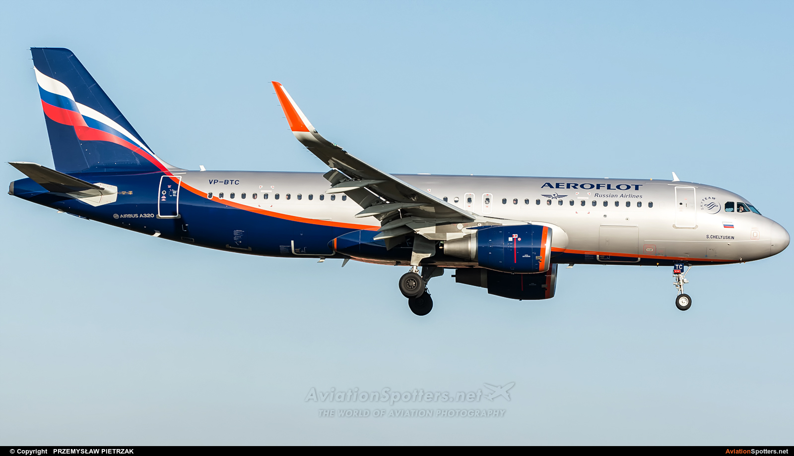 Aeroflot  -  A320  (VP-BTC) By PRZEMYSŁAW PIETRZAK (PEPE74)