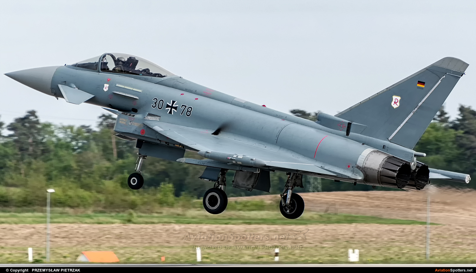 Germany - Air Force  -  Typhoon  (30+78) By PRZEMYSŁAW PIETRZAK (PEPE74)