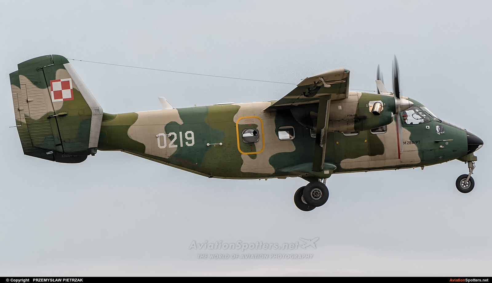 Poland - Air Force  -  M-28 Bryza  (0219) By PRZEMYSŁAW PIETRZAK (PEPE74)