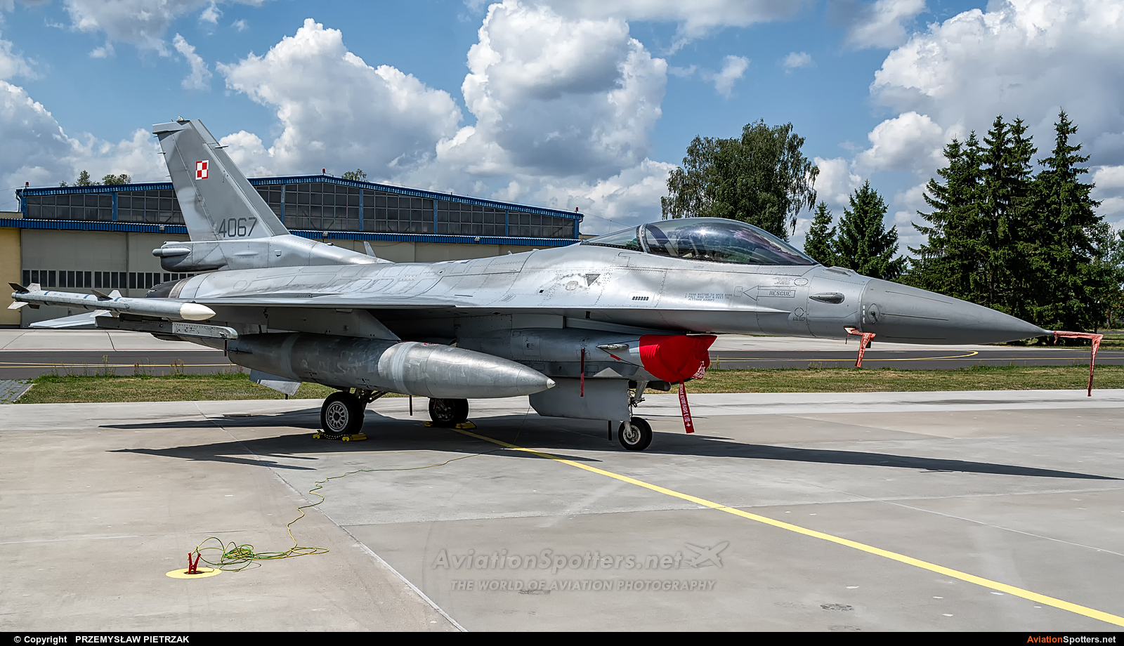 Poland - Air Force  -  F-16C Block 52+ Fighting Falcon  (4067) By PRZEMYSŁAW PIETRZAK (PEPE74)